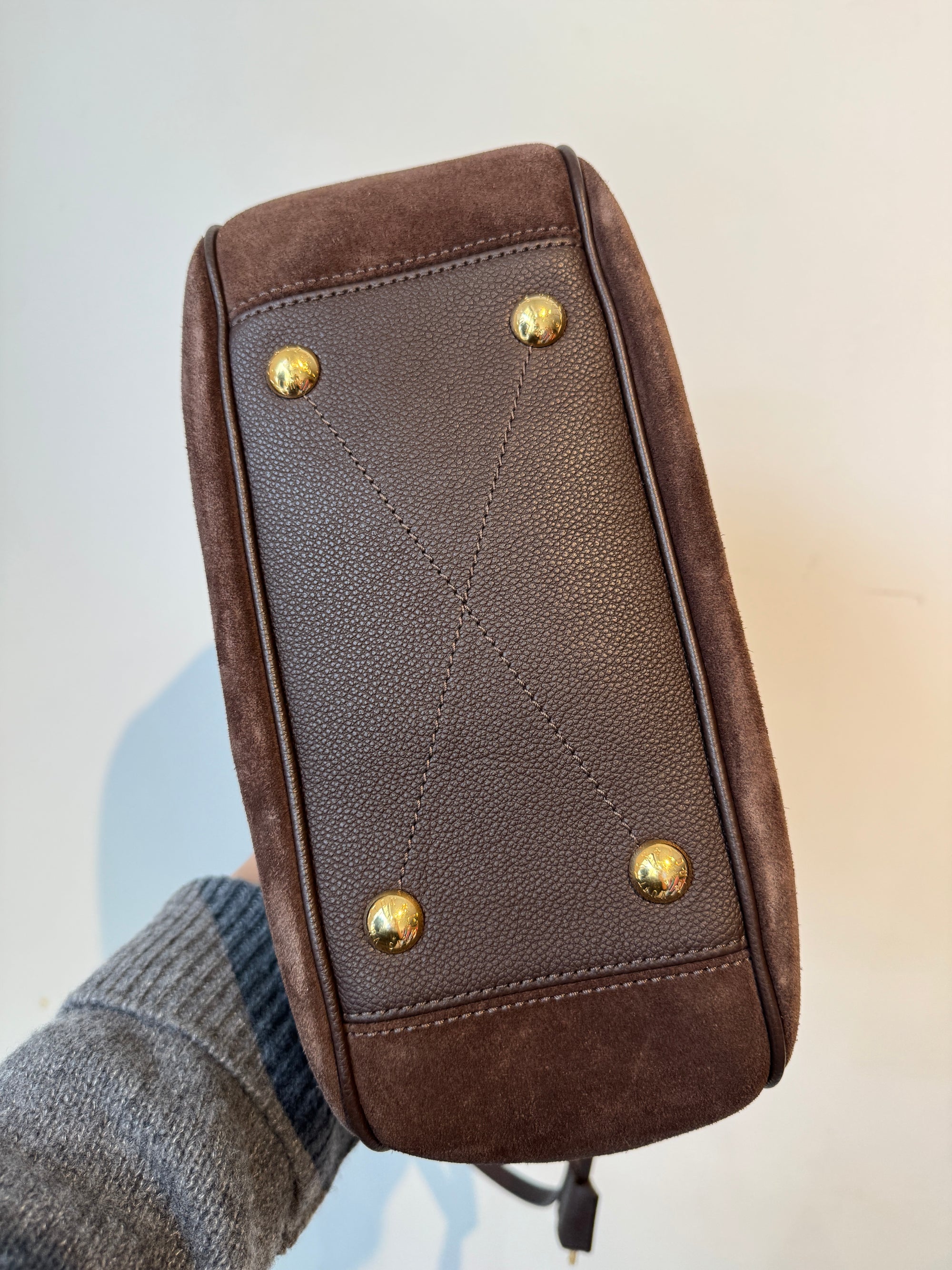 Louis Vuitton Monogram Empreinte Audacieuse Handbag Brown, PM