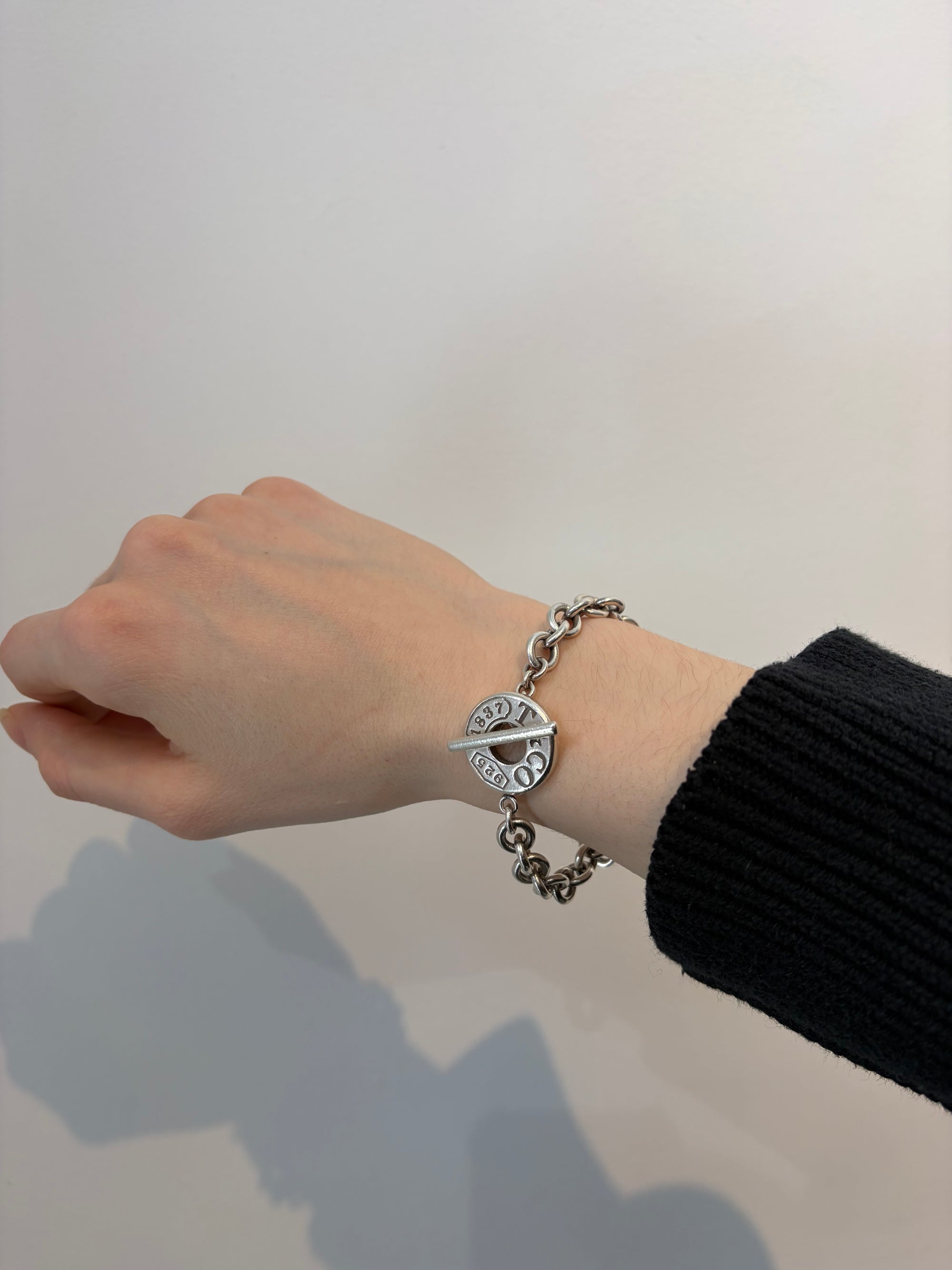 Tiffany & Co. 1837 Toggle Bracelet, Silver
