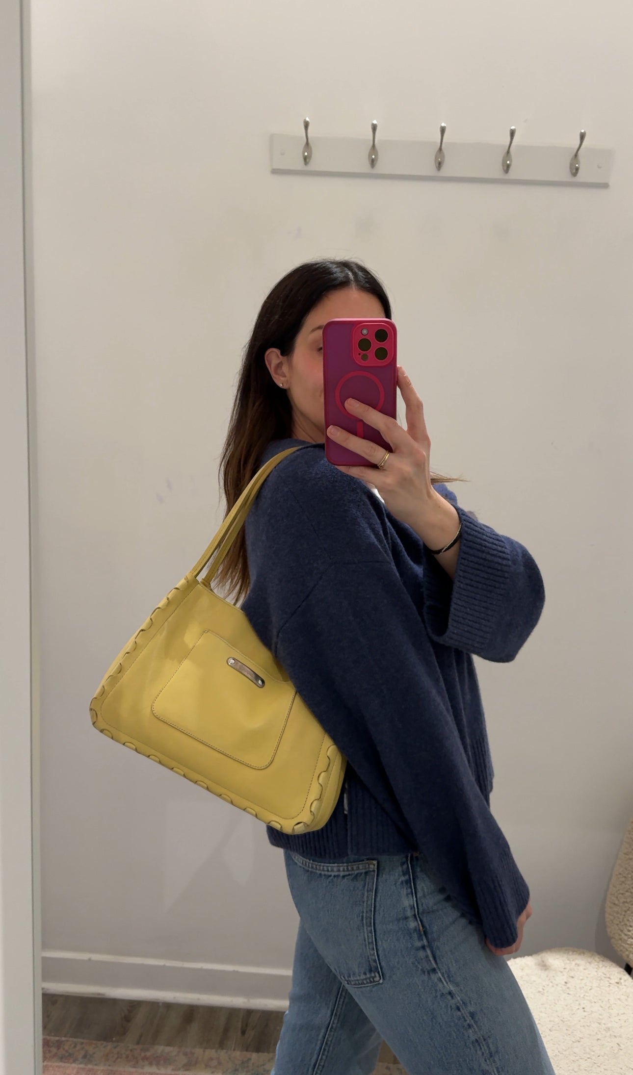 Miu Miu Shoulder Bag Butter Yellow