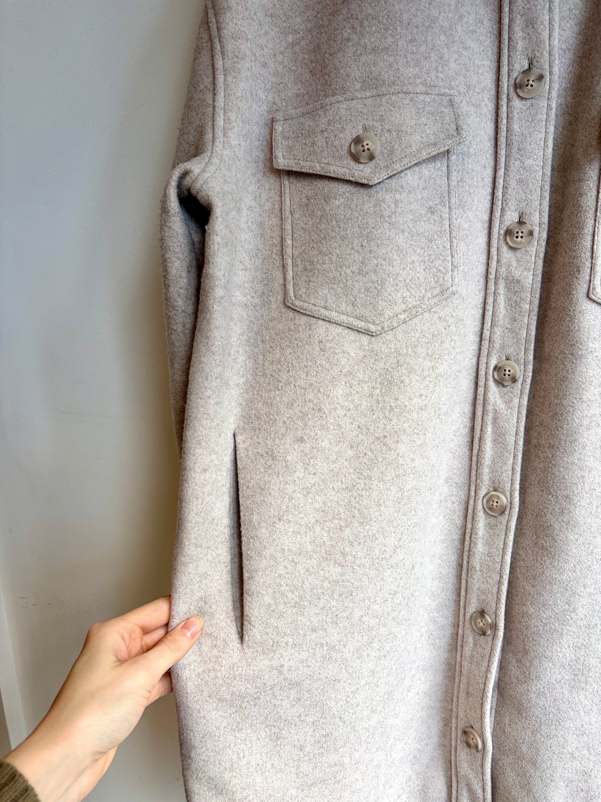 Gentle Fawn Jacket Grey , XL