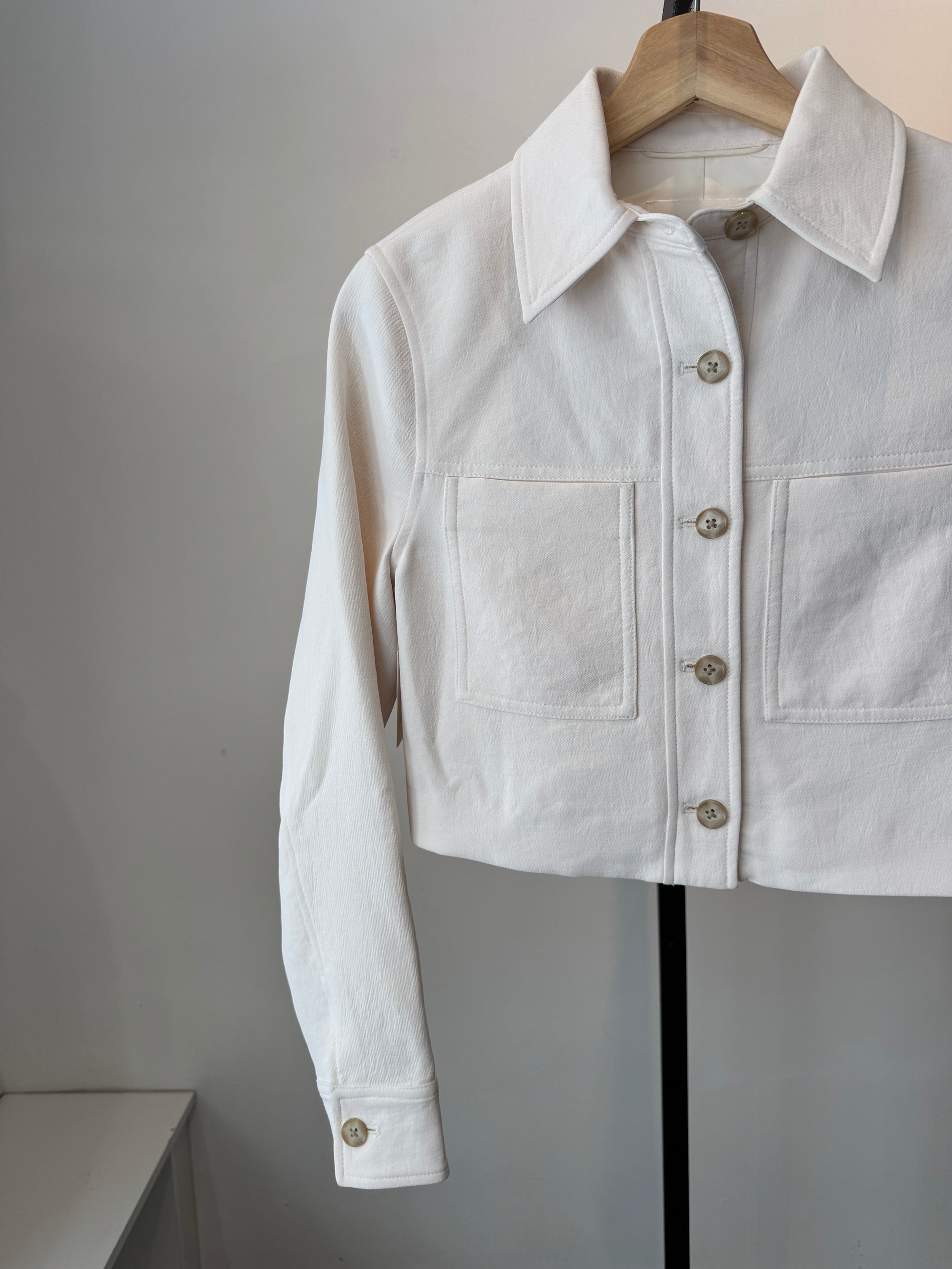 Wilfred Little Cropped Jacket, Light birch, 2XS