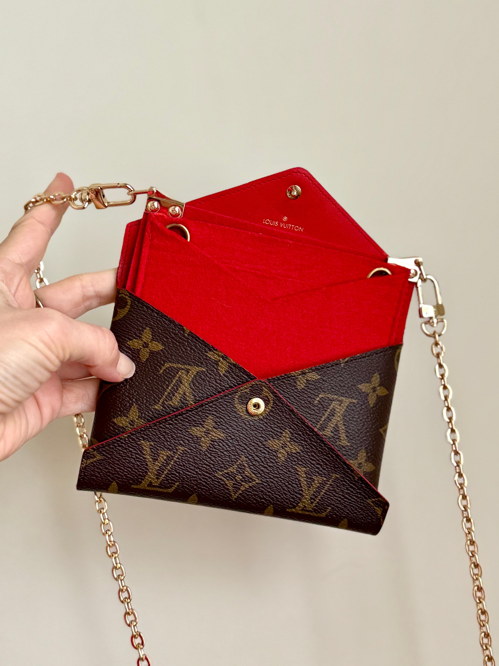 Louis Vuitton Kirigami Medium Pochette, Brown
