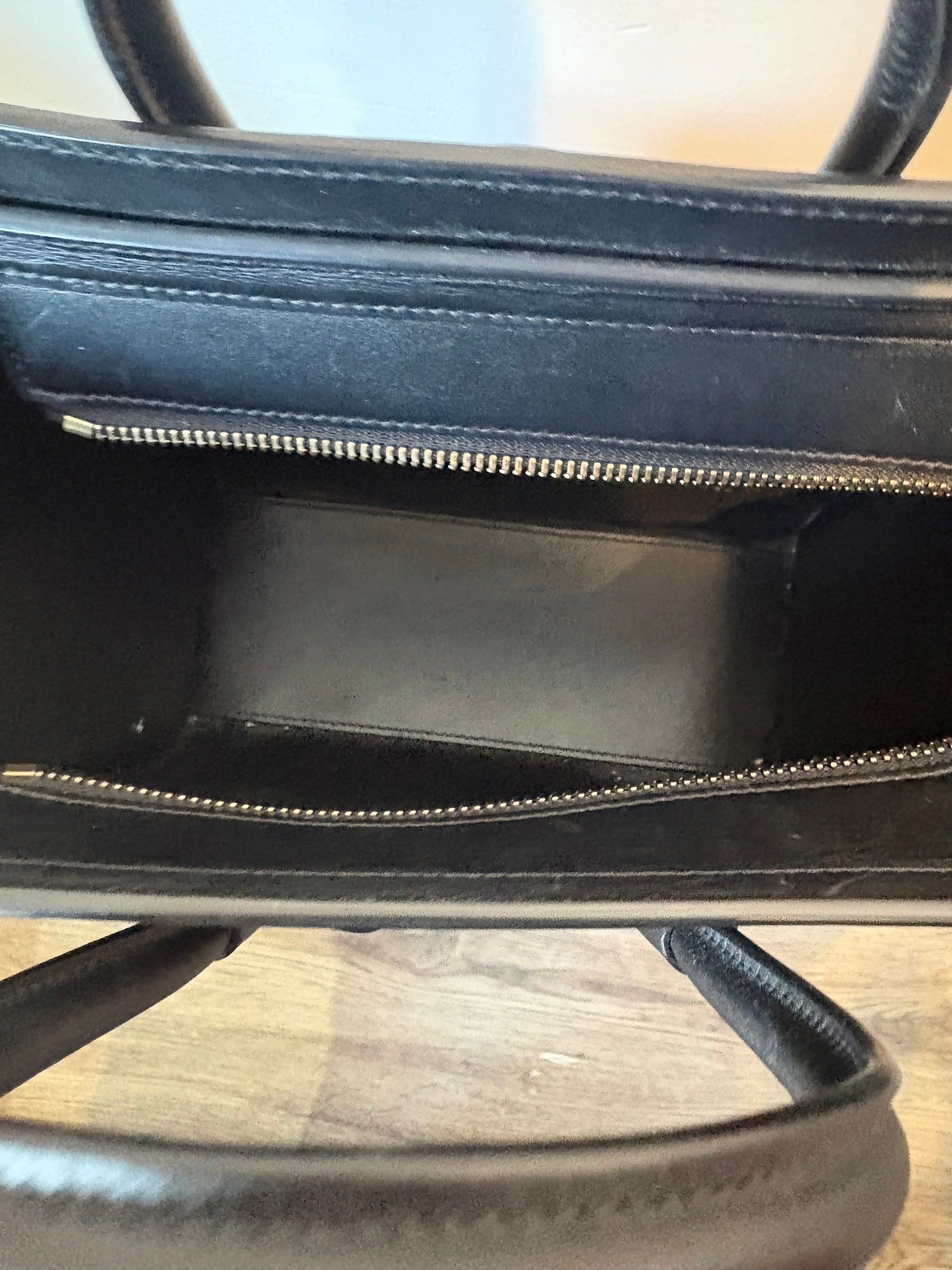 Celine Tricolor Luggage Nano Handbag