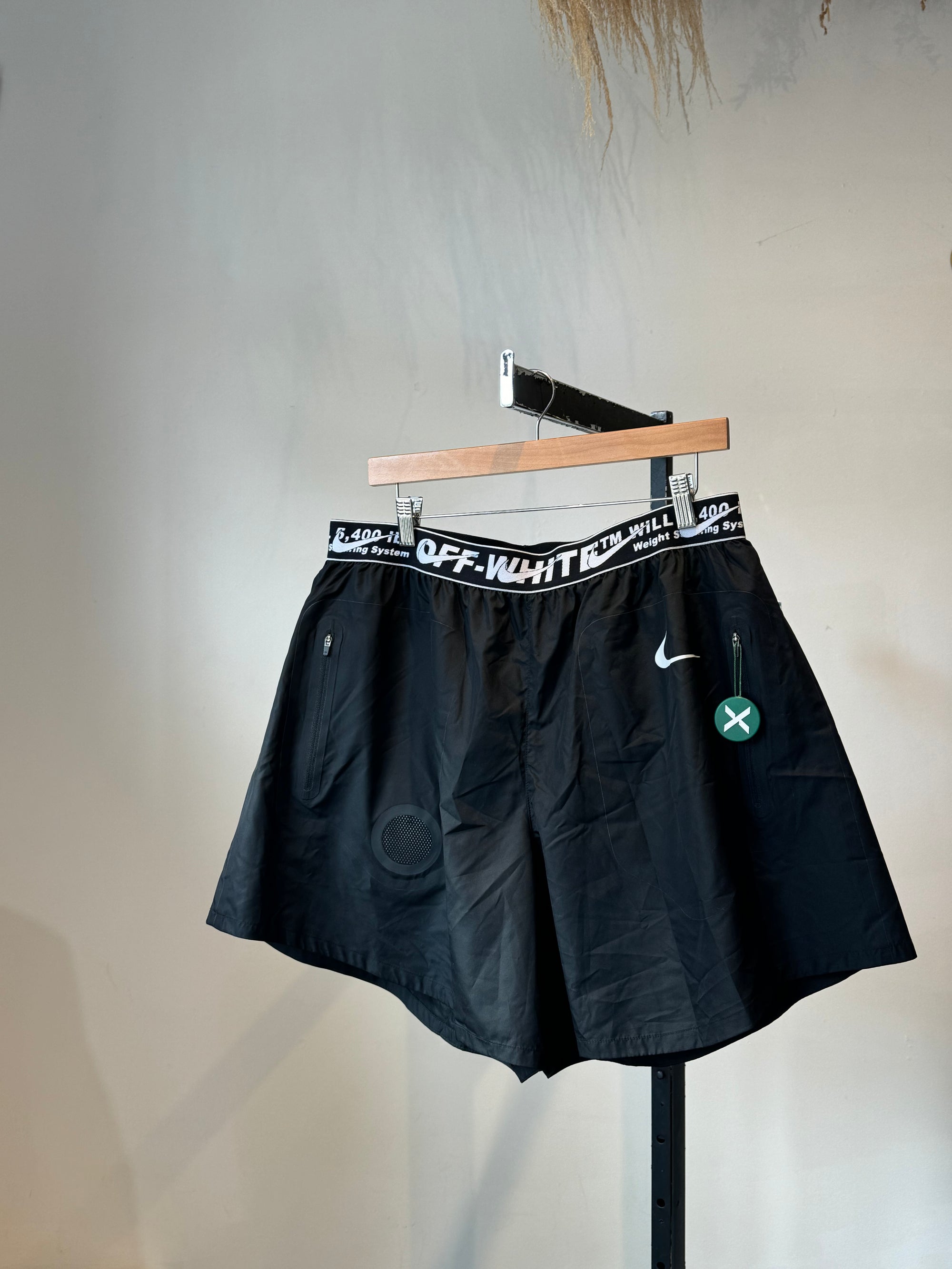 Nike x Off White Shorts Black, XXL