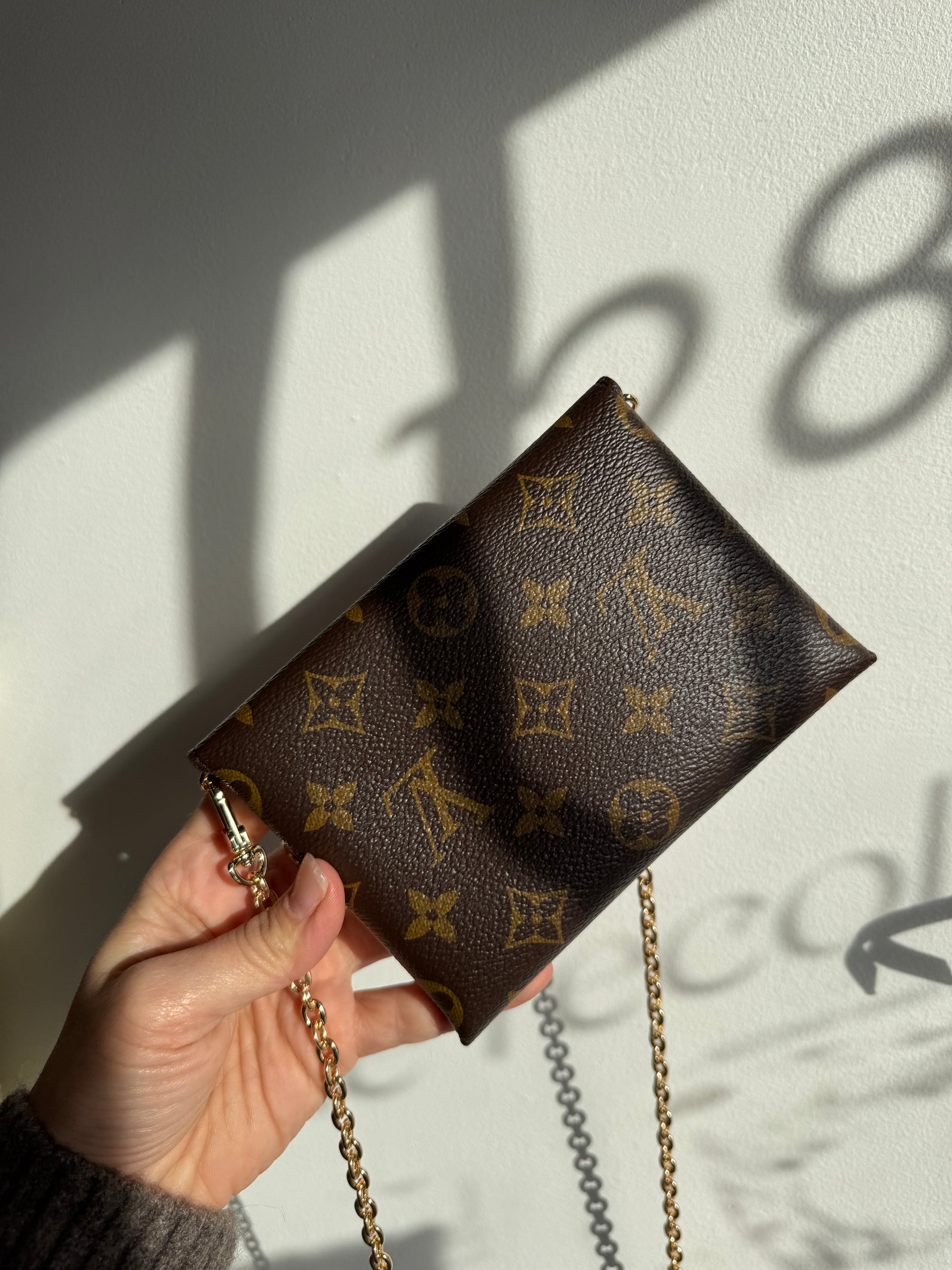 Louis Vuitton Kirigami Medium Pochette, Brown
