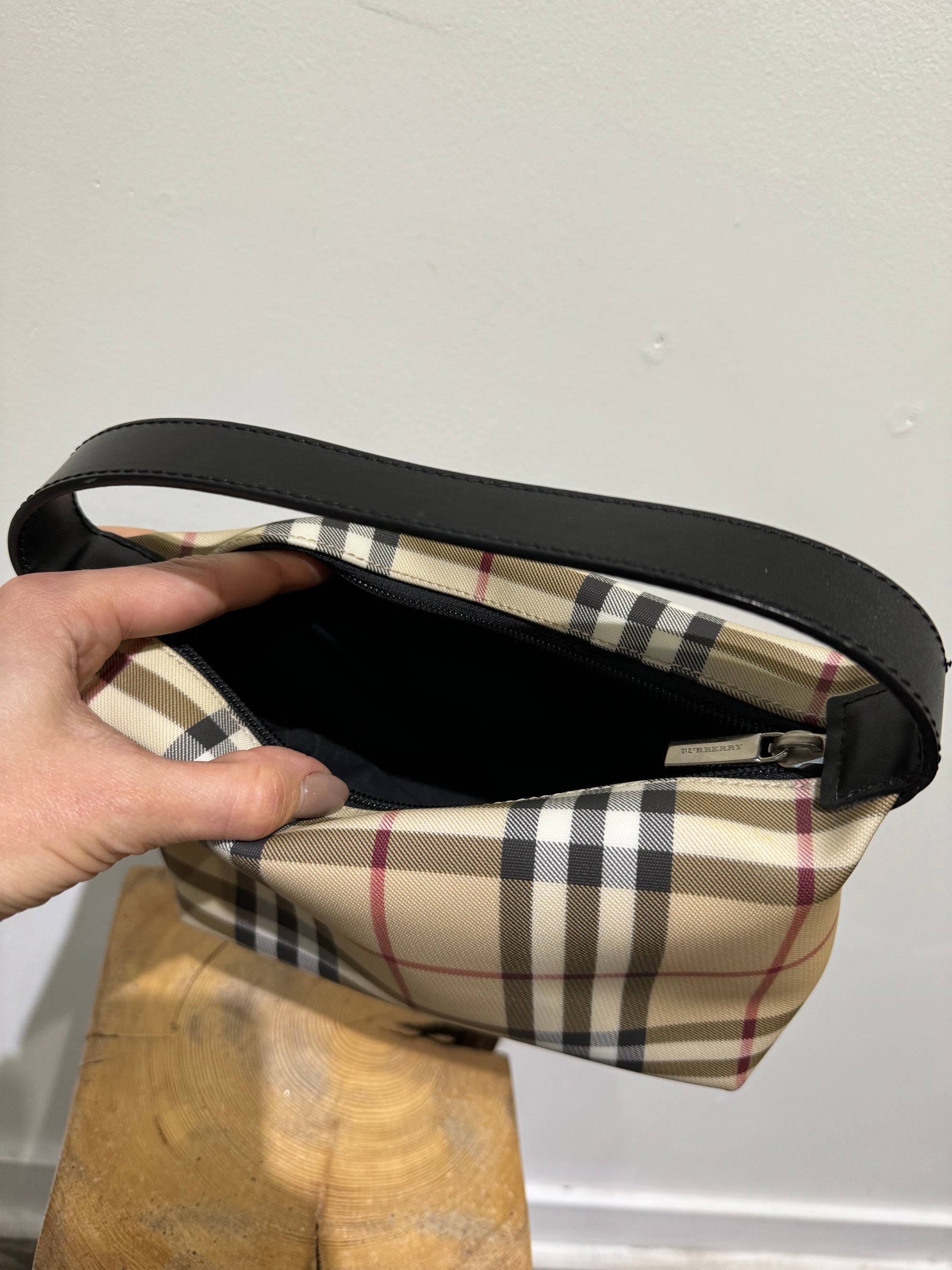 Burberry Vintage Nova Check Mini Handbag