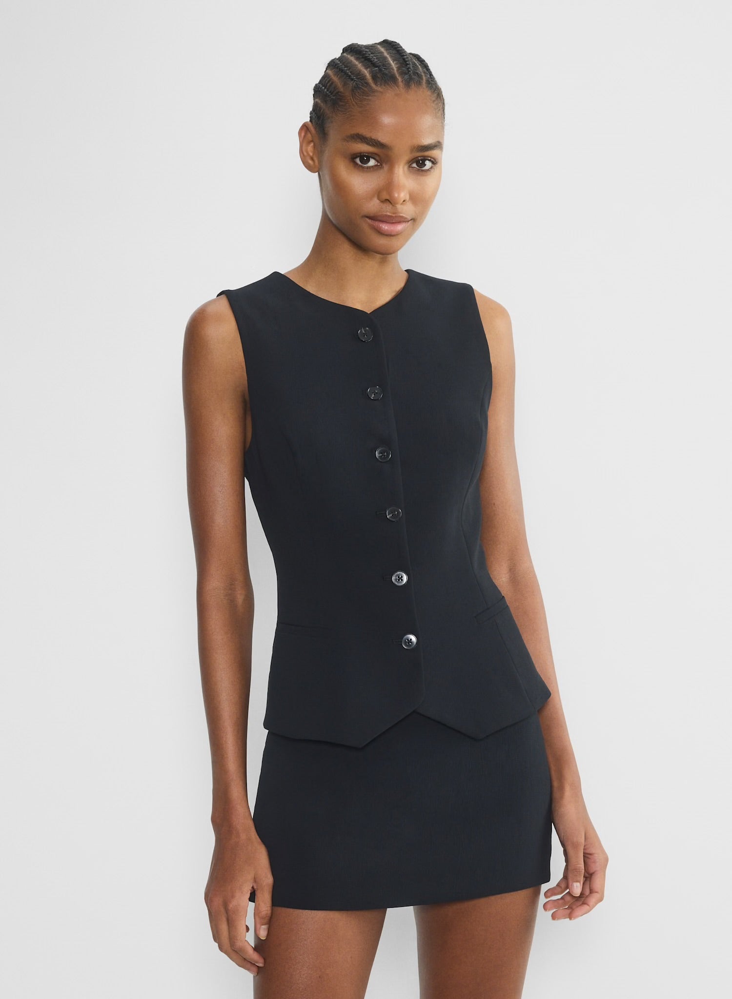 Wilfred Isabella Vest, Navy, 2