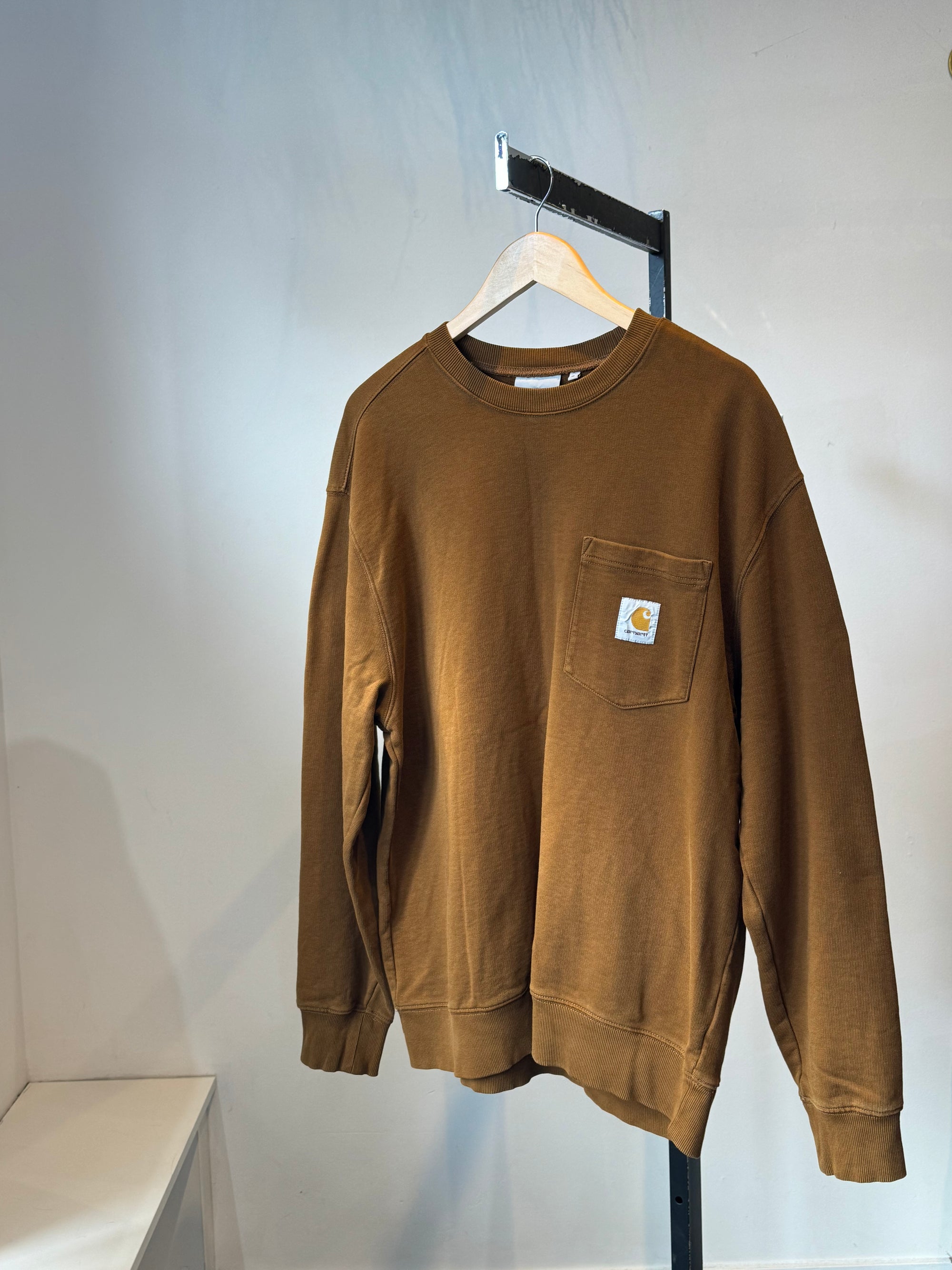 Carhartt Brown’s Crewneck Sweater, XL