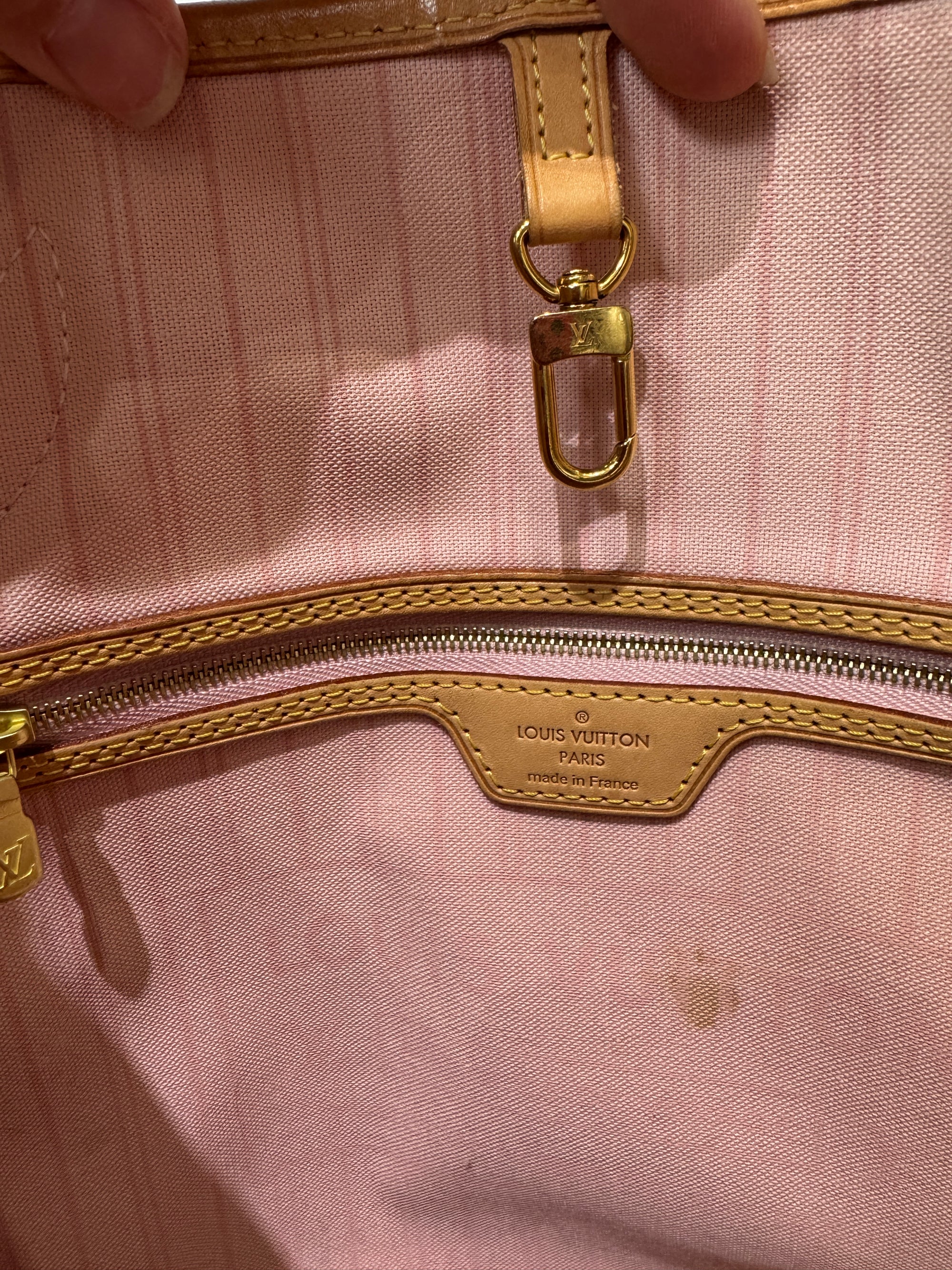 Louis Vuitton Neverfull Damier Azur, MM