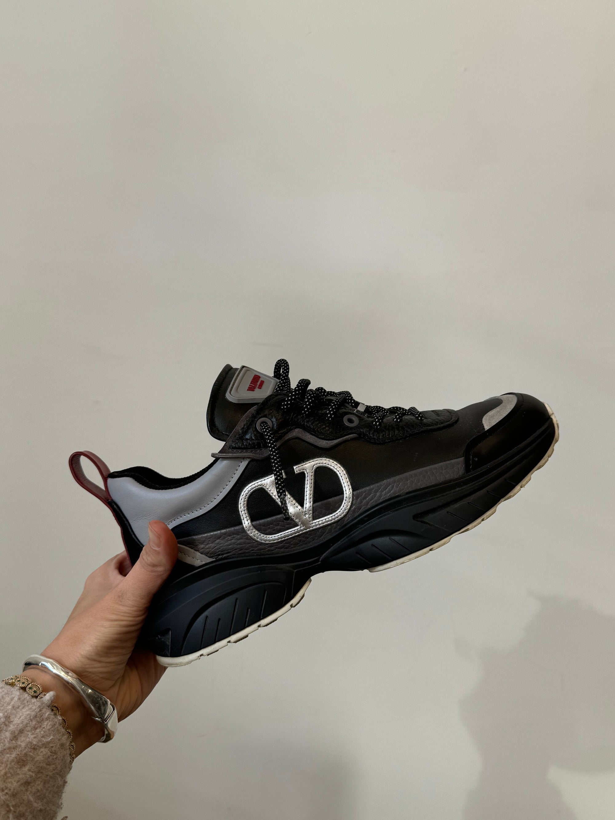 Valentino Sneakers Black, 38.5