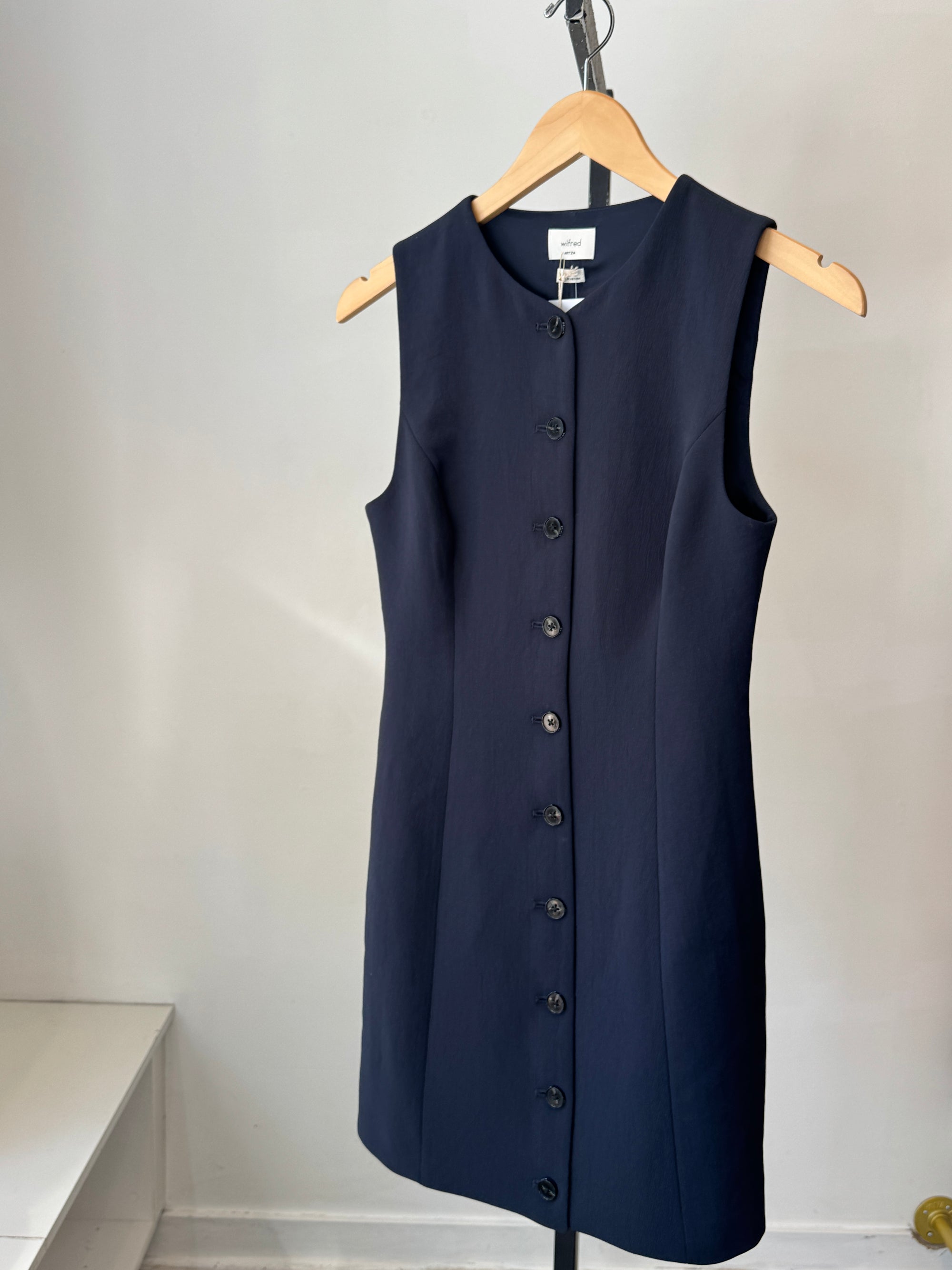 Wilfred Regal Dress NWT Navy, 2