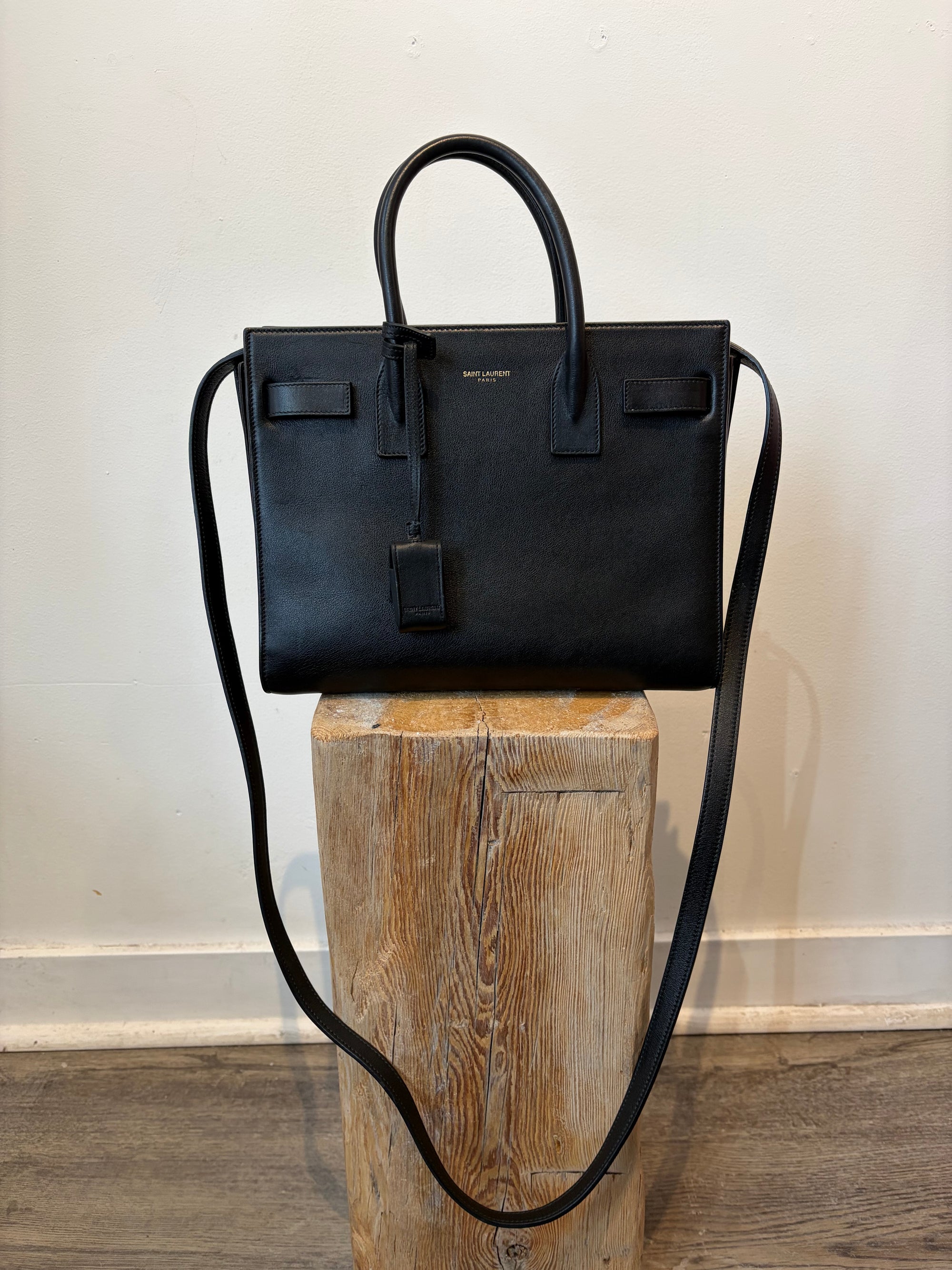 Saint Laurent Baby Sac de Jour, Handbags Black