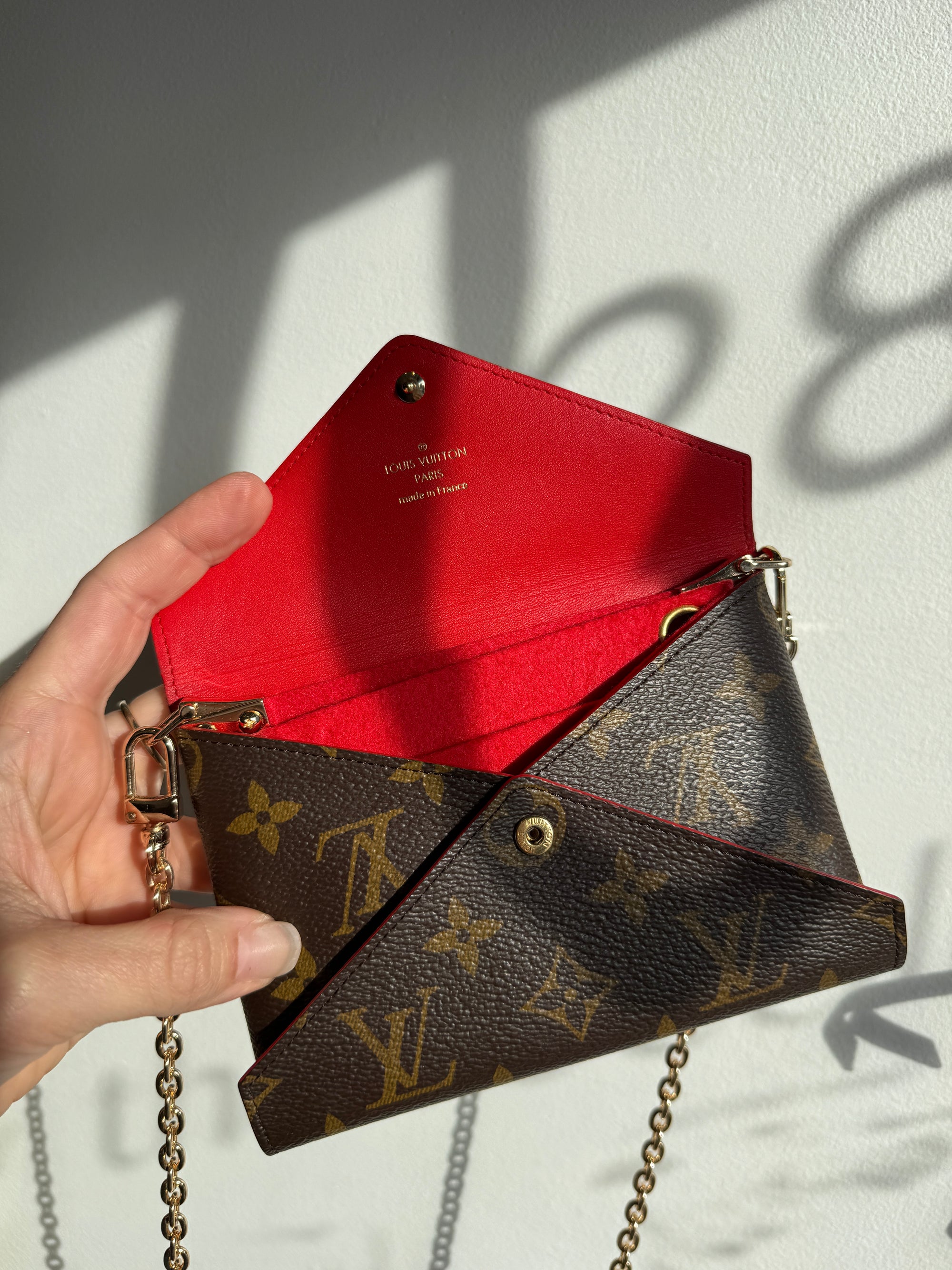 Louis Vuitton Kirigami Medium Pochette, Brown