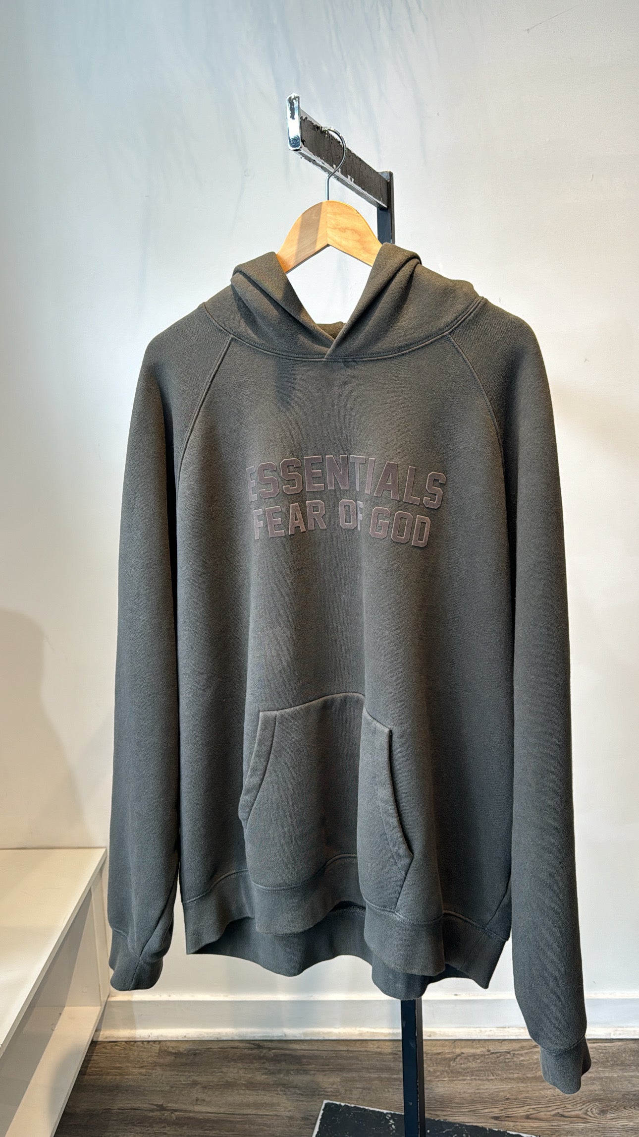 Essentials Fear of God hoodie Green, XXL