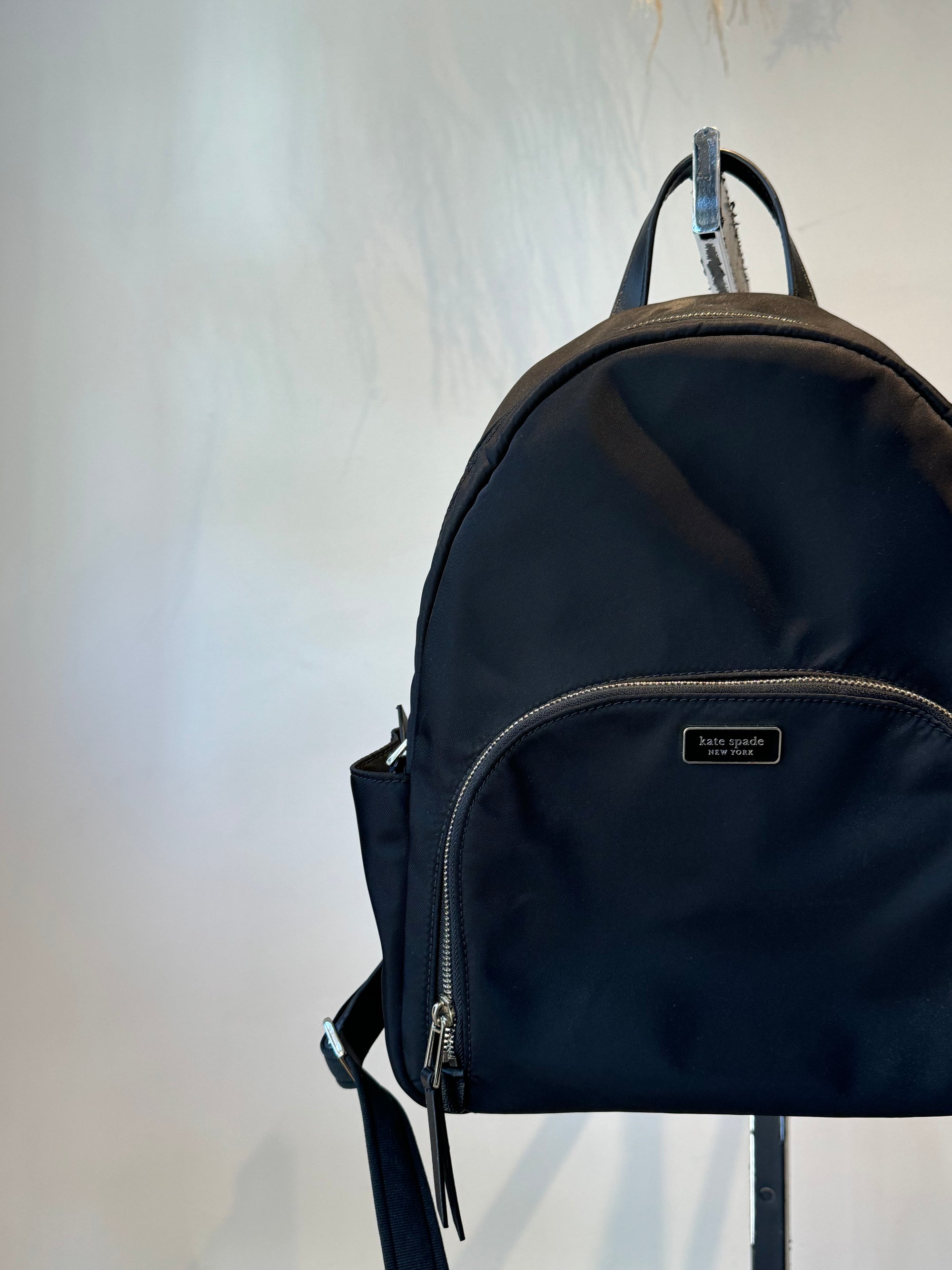 Kate Spade Black Small Backpack