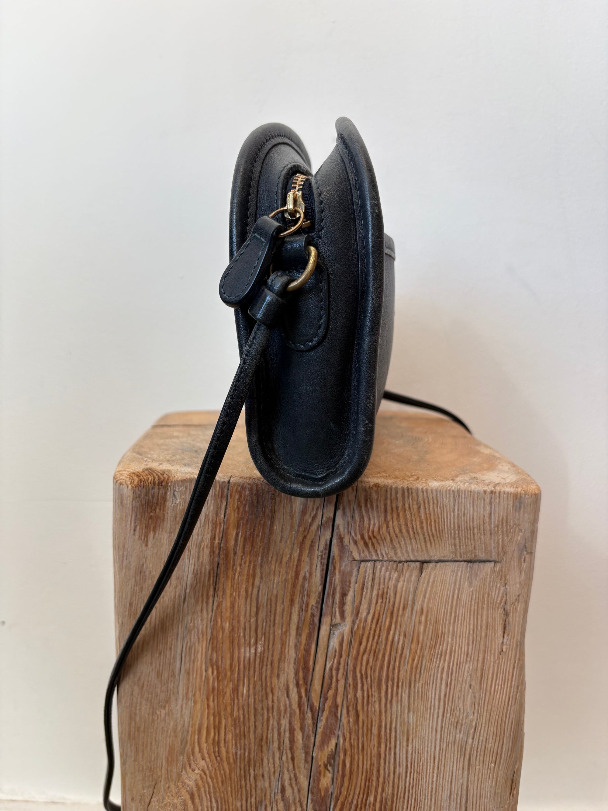 Coach, Vintage Abbie crossbody zip Bag, Black