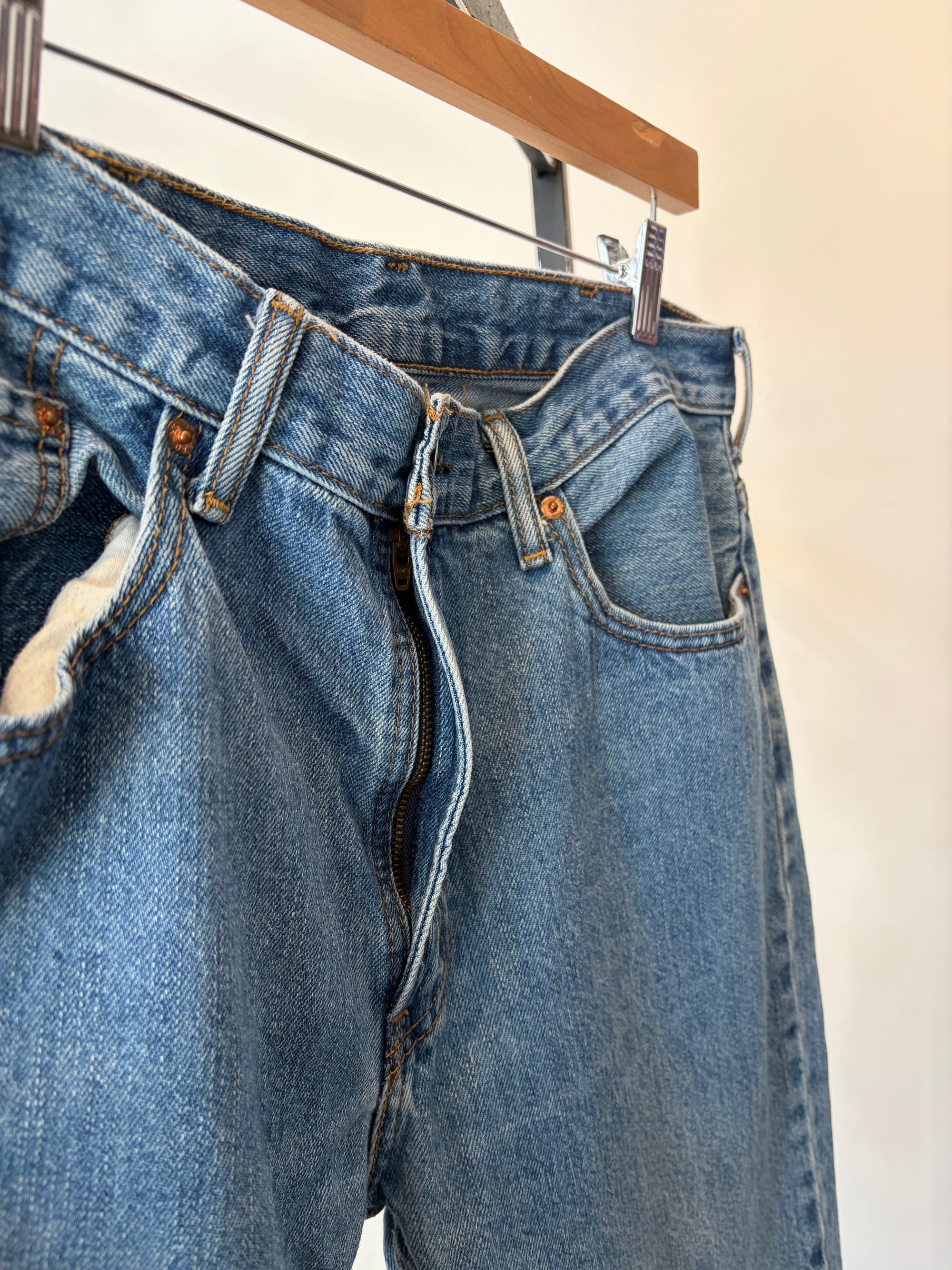 Levi’s 516 'Blank Red Tag' Denim, Blue, Fit size 30-31 waist