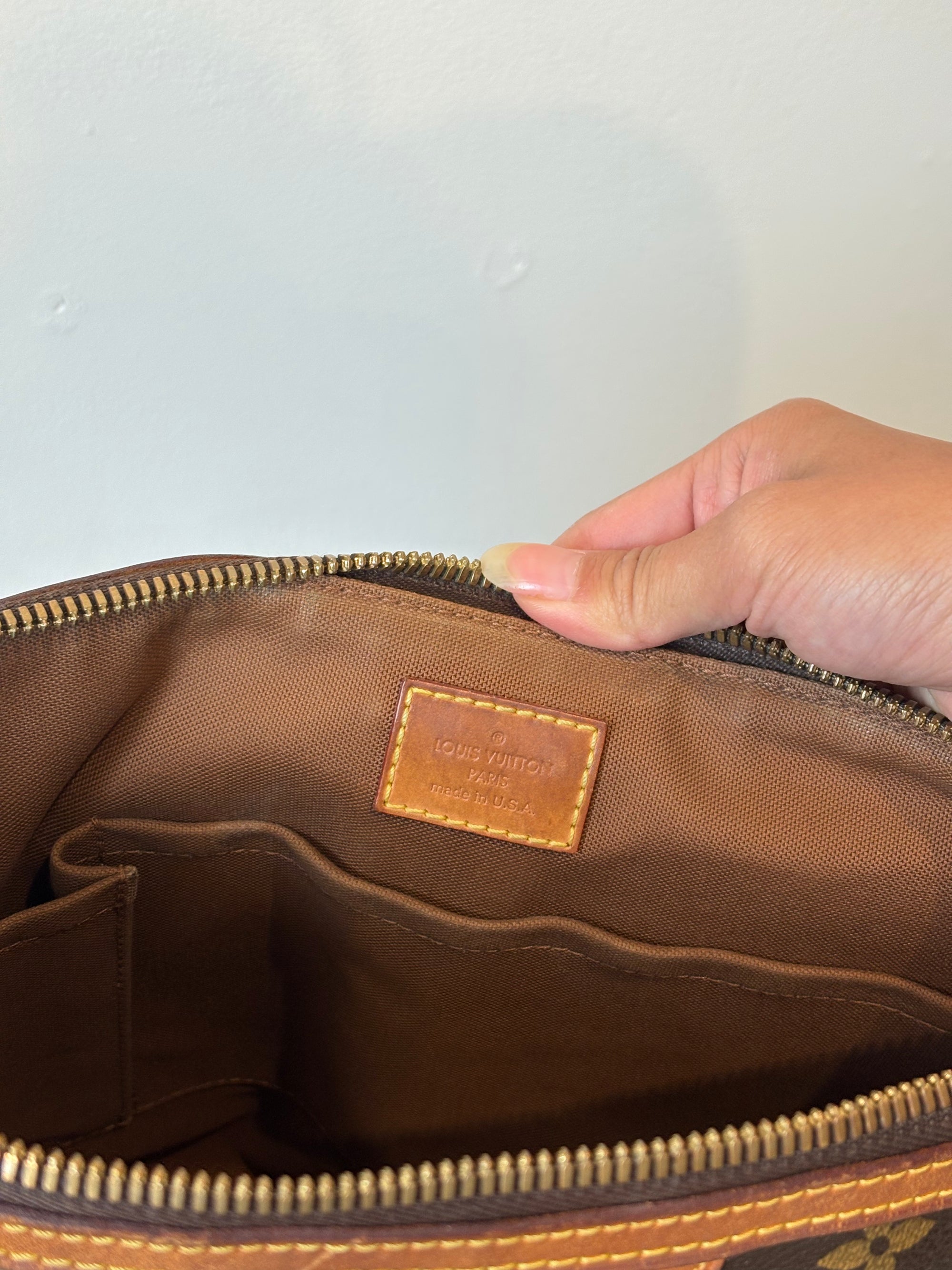 Louis Vuitton Monogram Palermo PM Shoulder Bag with Strap