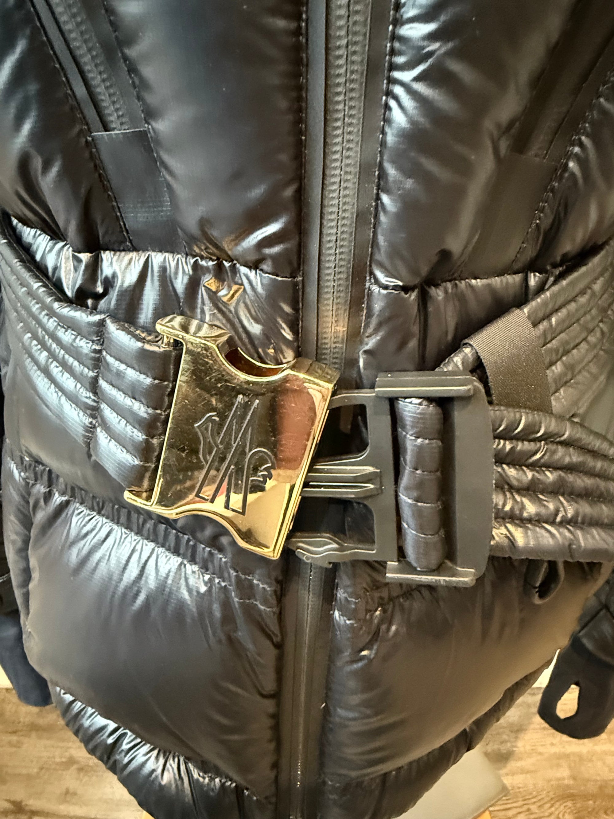 Moncler Grenoble Bernin Ski Parka, Black, 1 (XS)