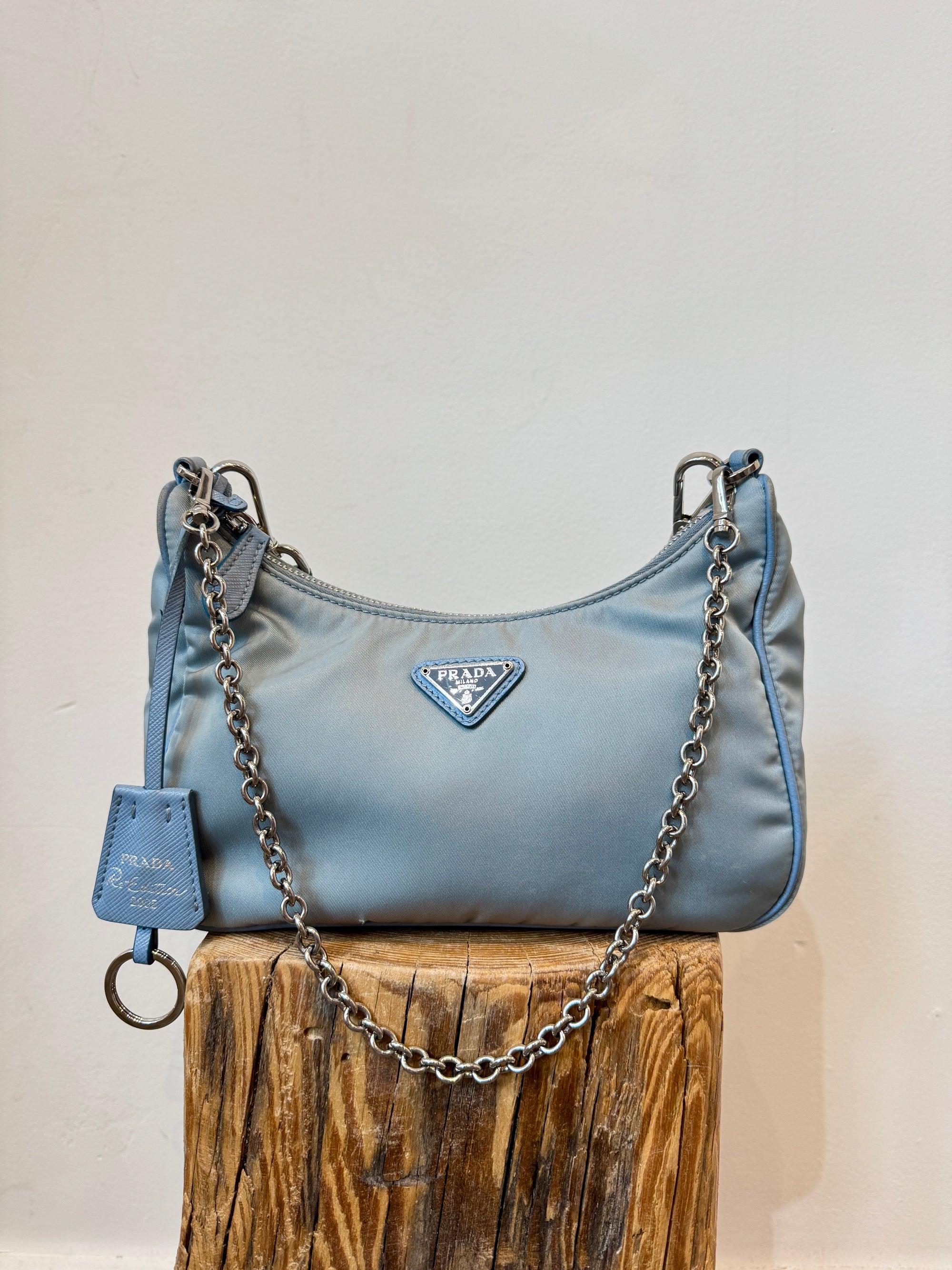 Prada Tessuto Re Edition 2005 nylon crossbody bag, Blue