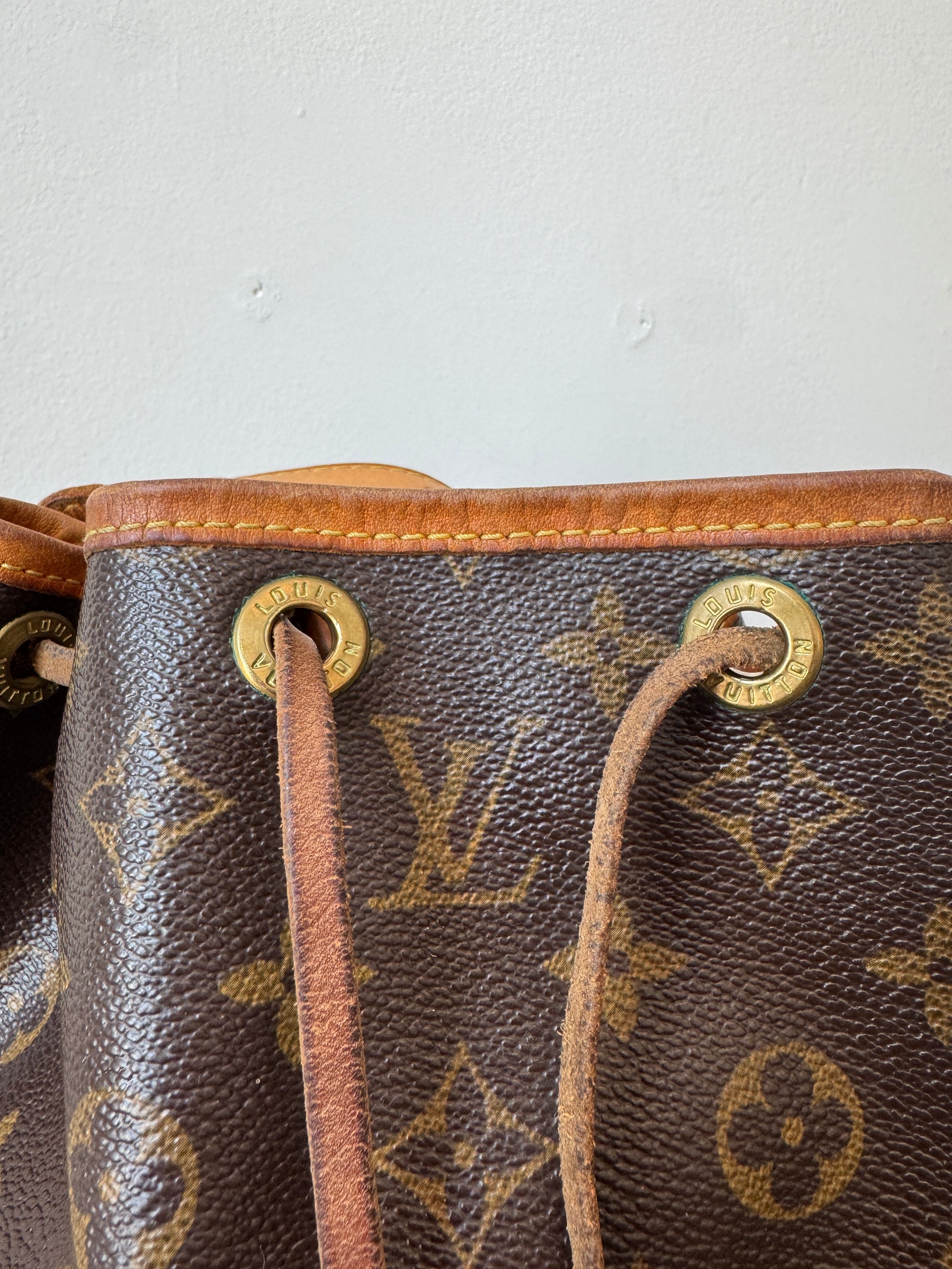 Louis Vuitton Petit Noe Handbag Monogram