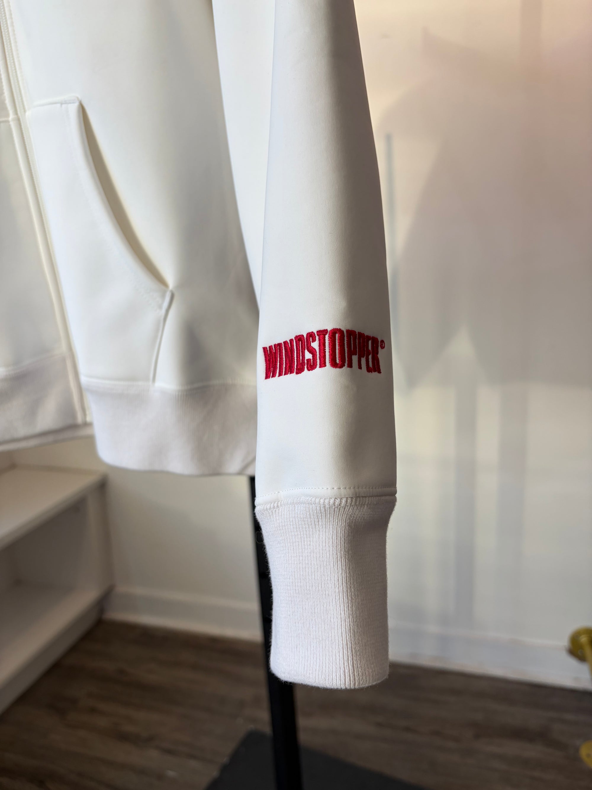 Supreme WINDSTOPPER Hooded Zip-up Jacket, White