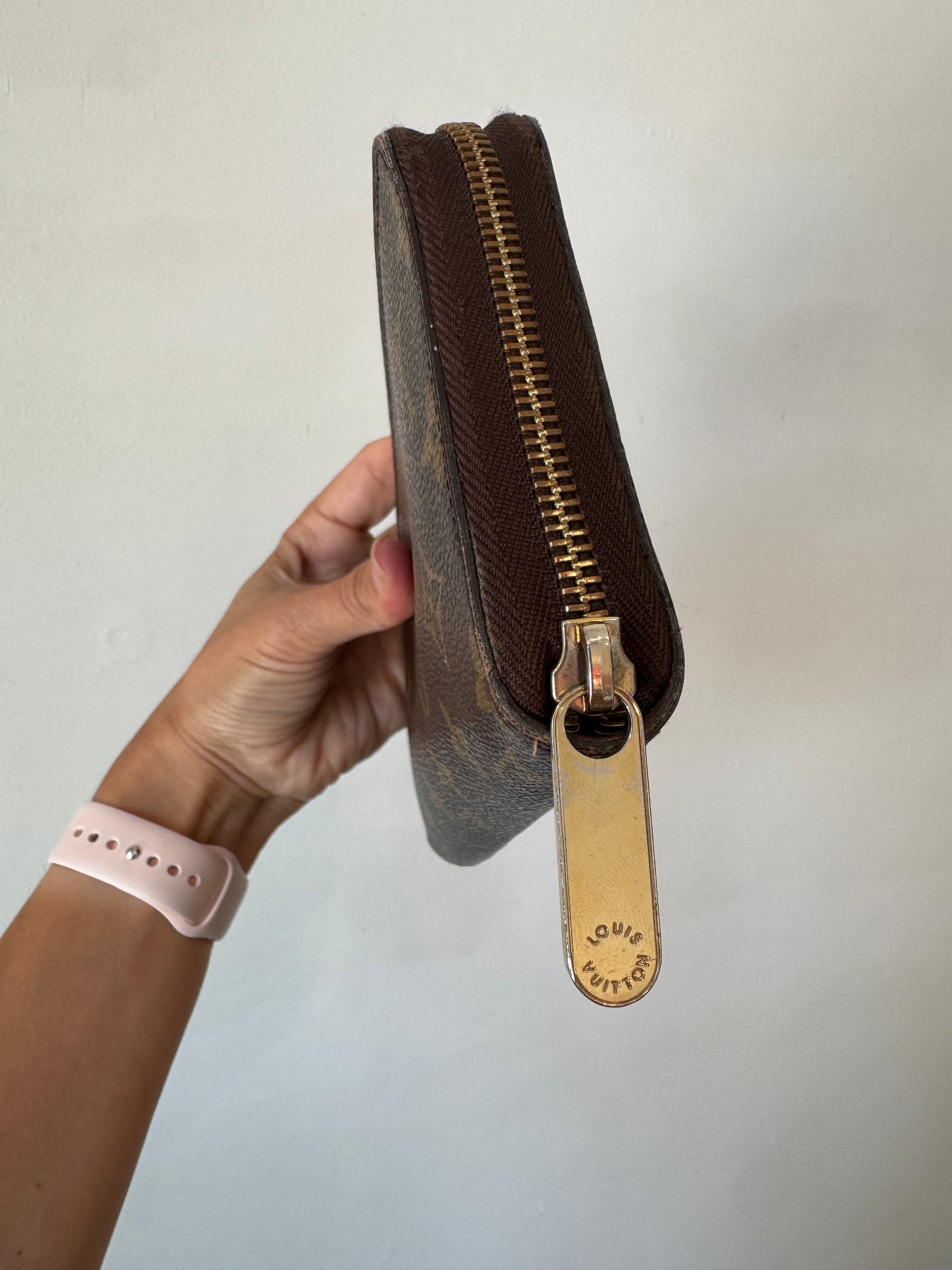 Louis Vuitton Large Bifold Zip Wallet Monogram