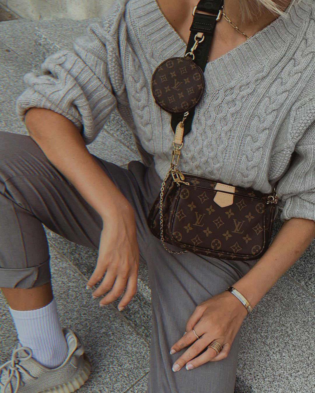 Louis Vuitton Multi Pochette Green