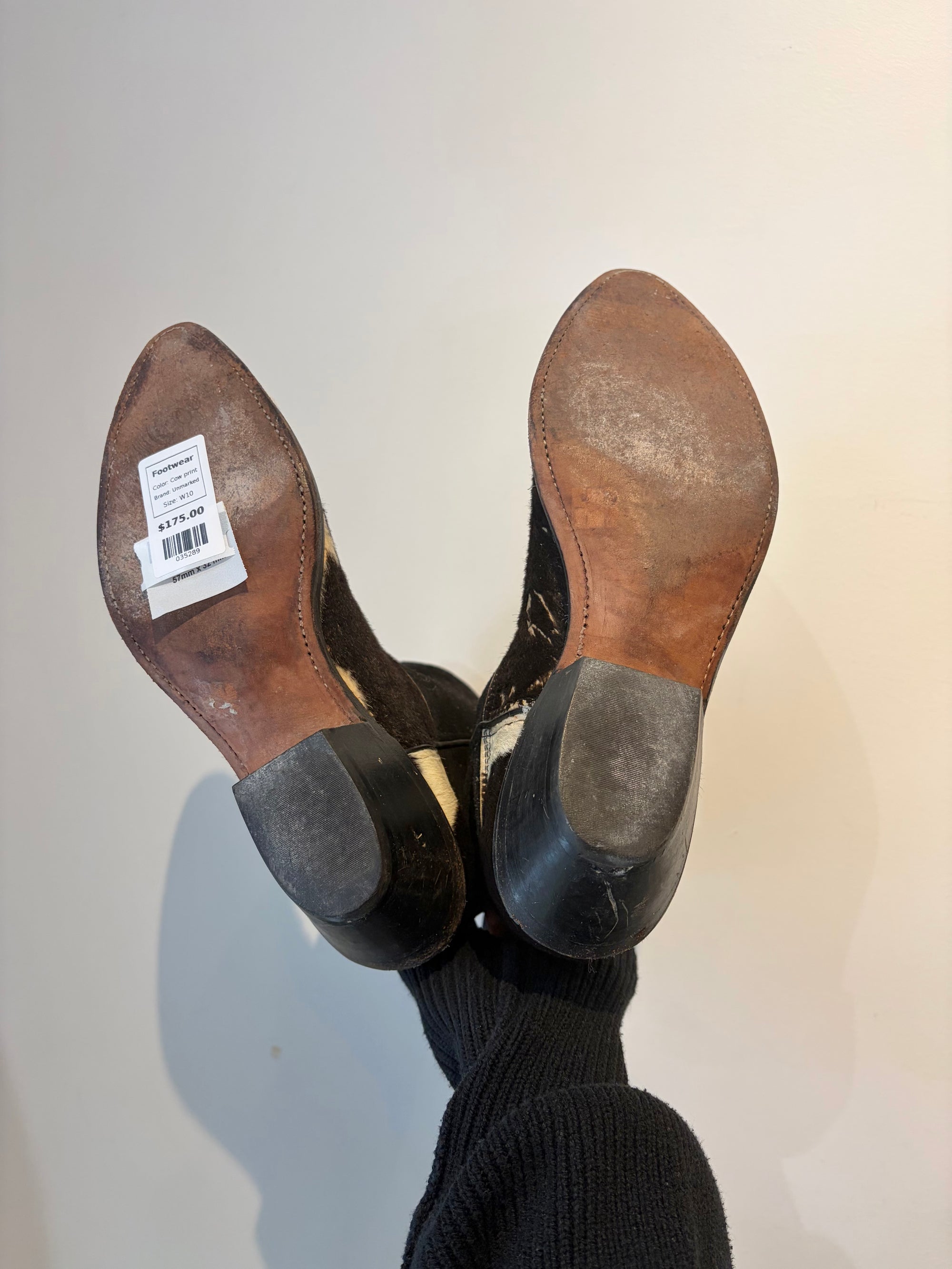Unmarked Vintage Western Boots, W10
