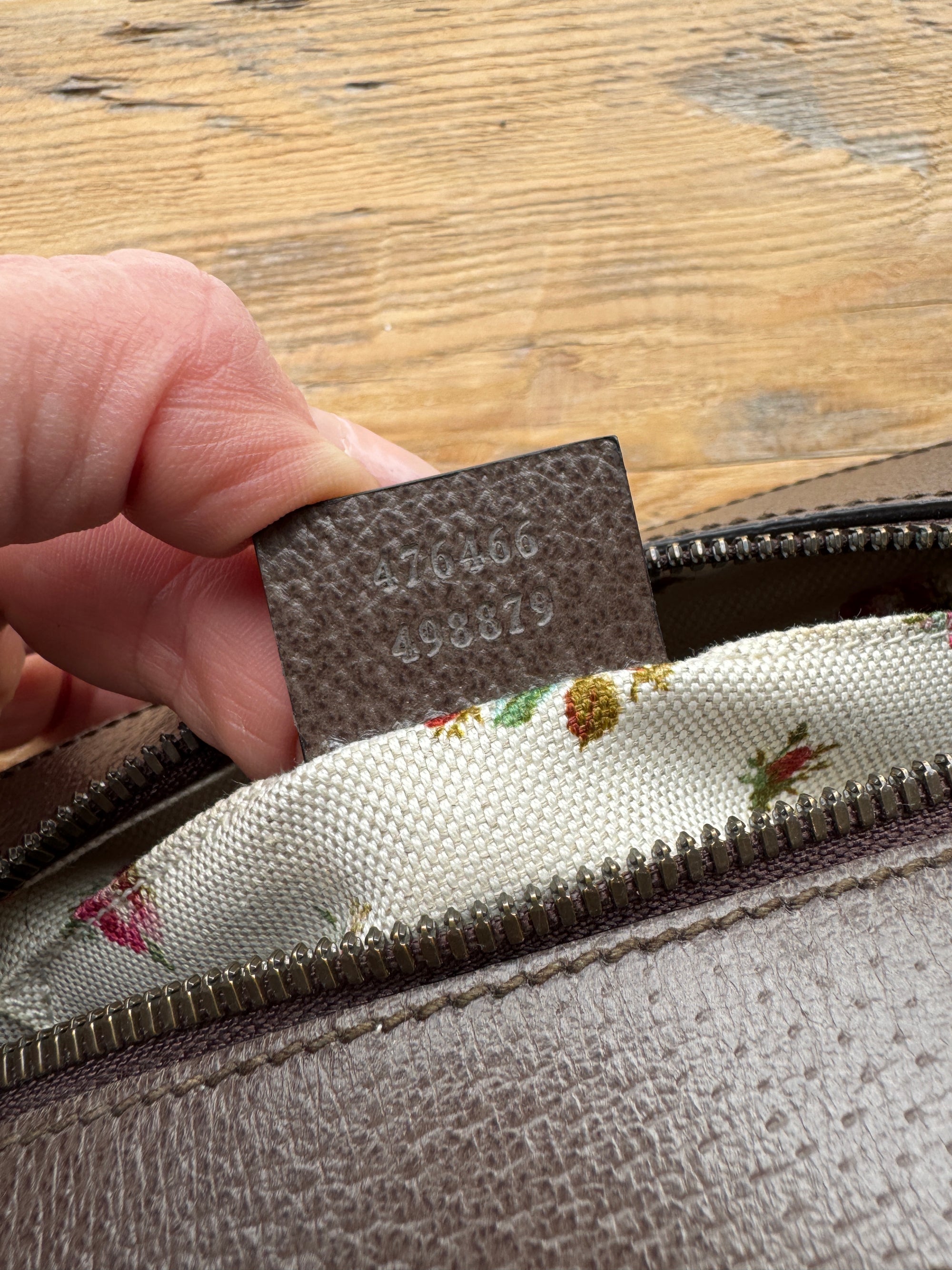 Gucci Neo Vintage GG Supreme Shoulder Bag,  Monogram Brown