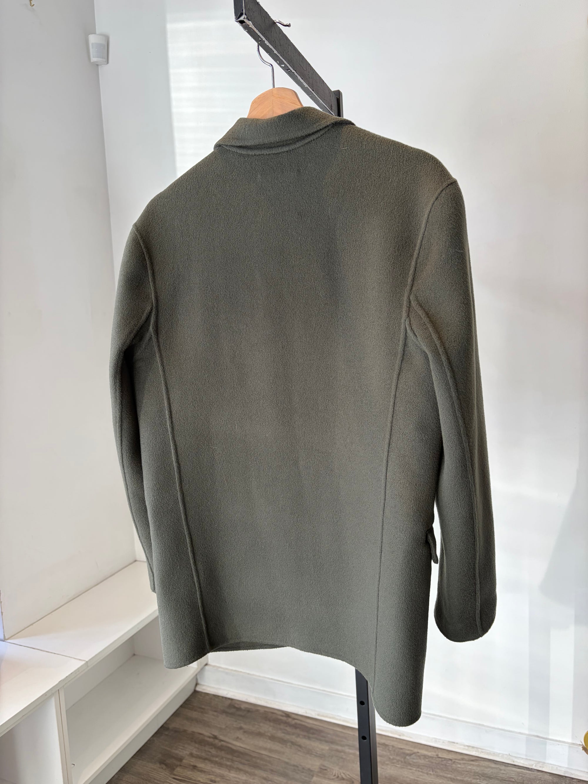 Anine Bing Quinn Blazer, Olive, XS