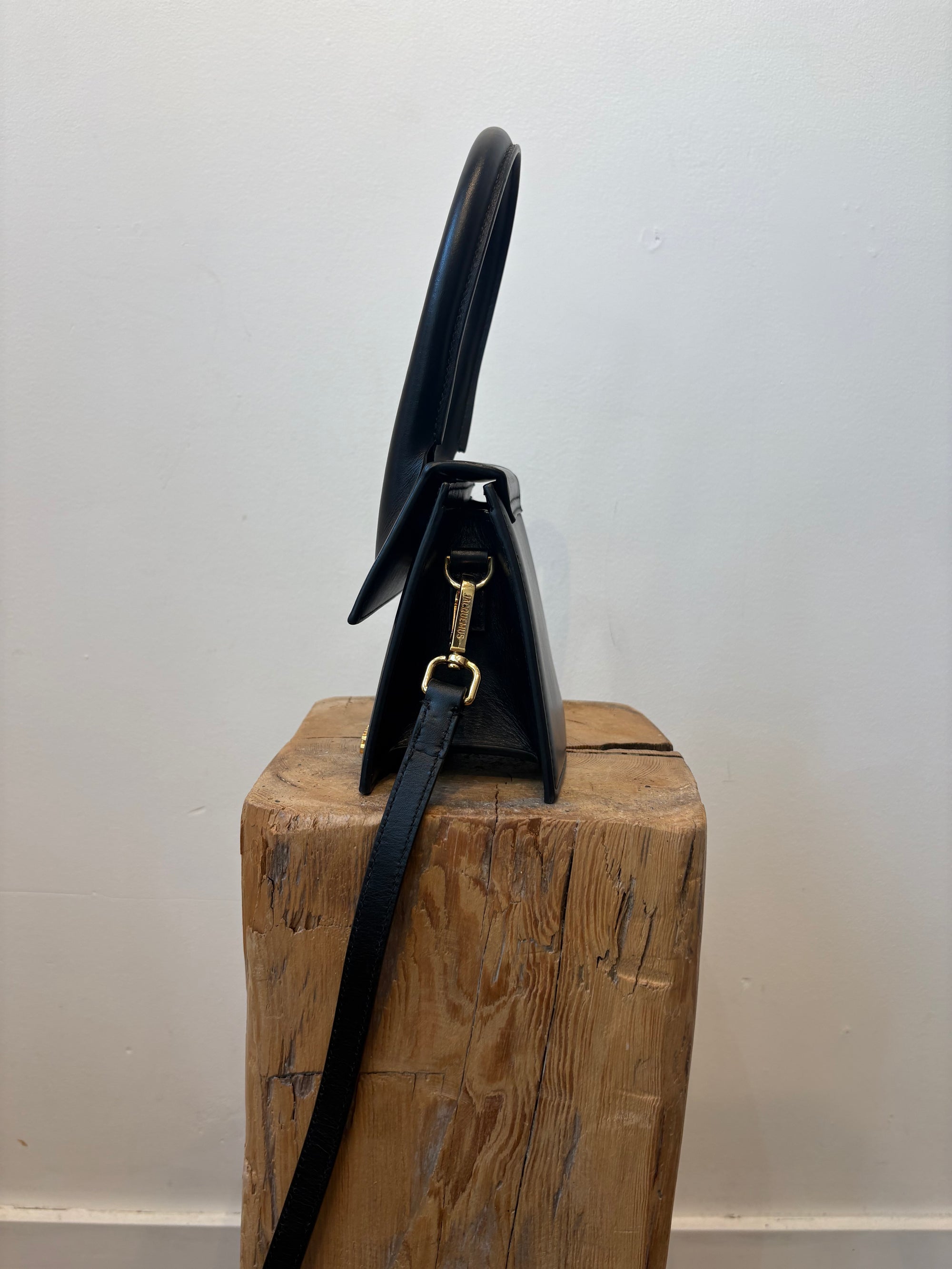 Jacquemus Mini Le Chiquito Bag, Black