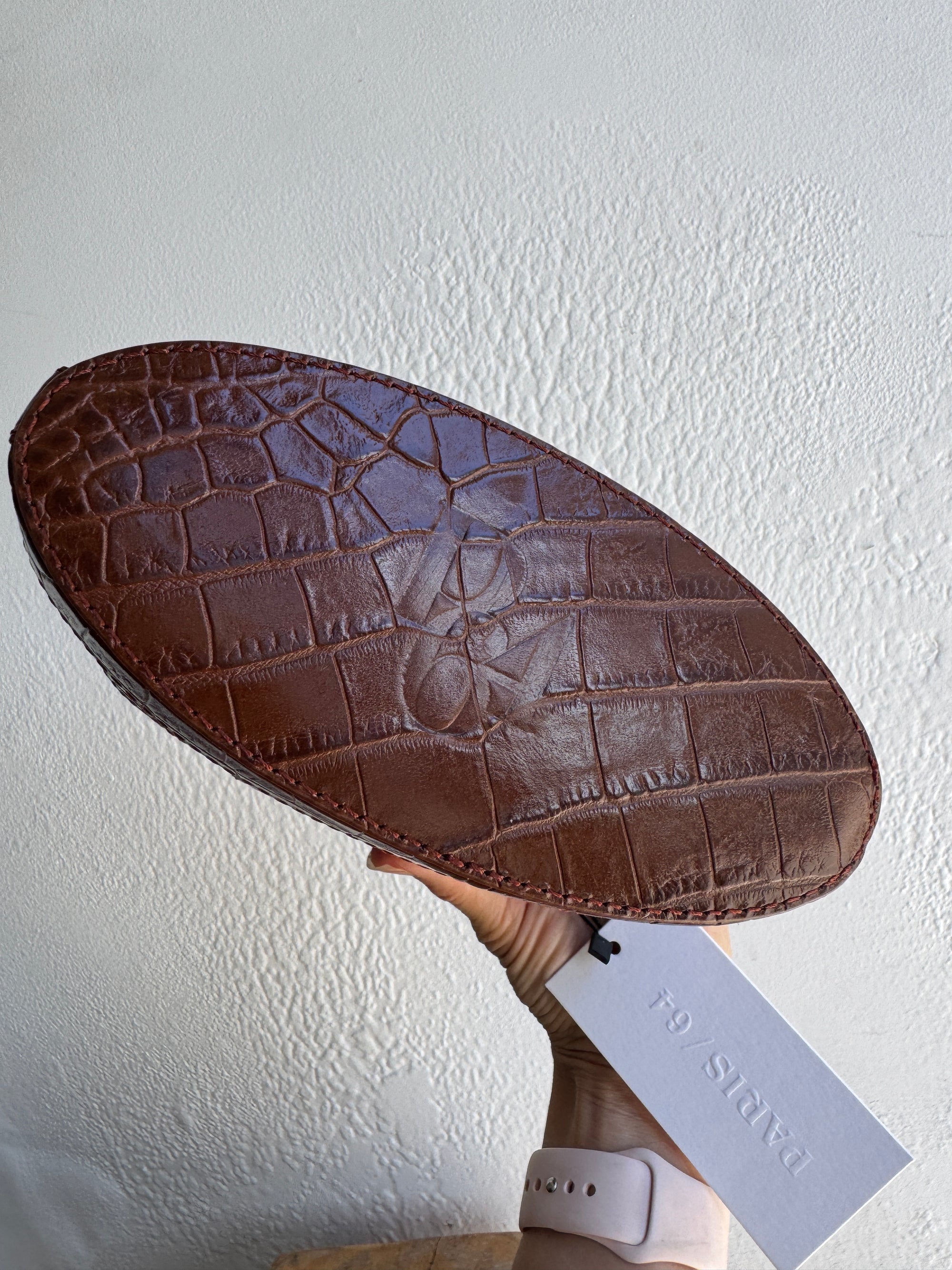 Paris 64 Prismatic Bag, Coco Cognac