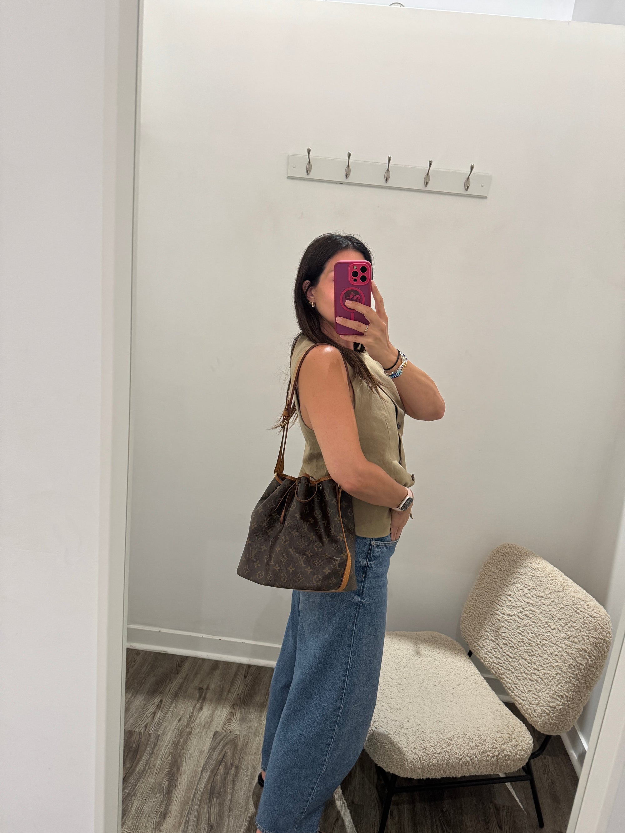 Louis Vuitton Petit Noe Handbag Monogram