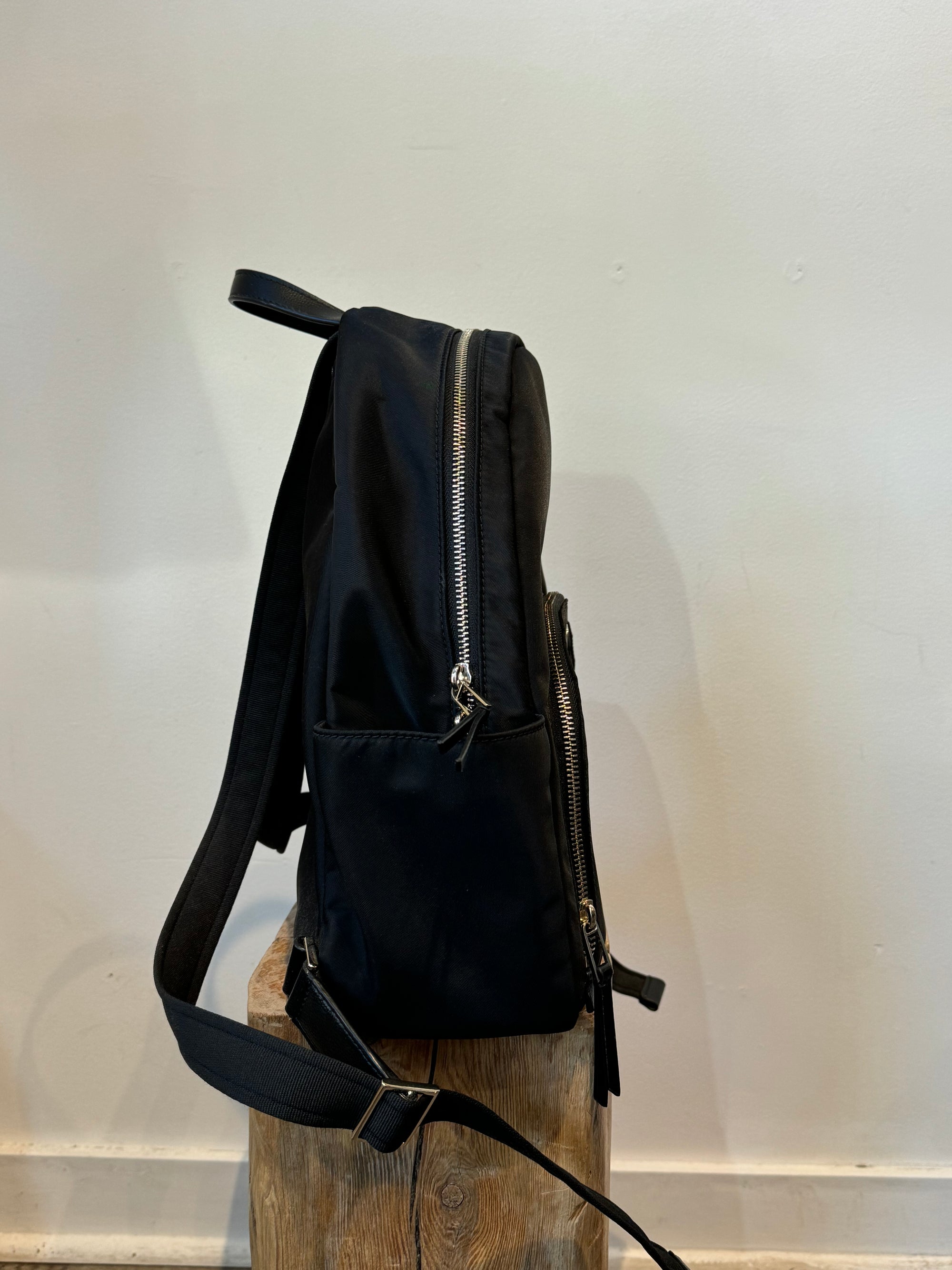 Kate Spade Black Small Backpack