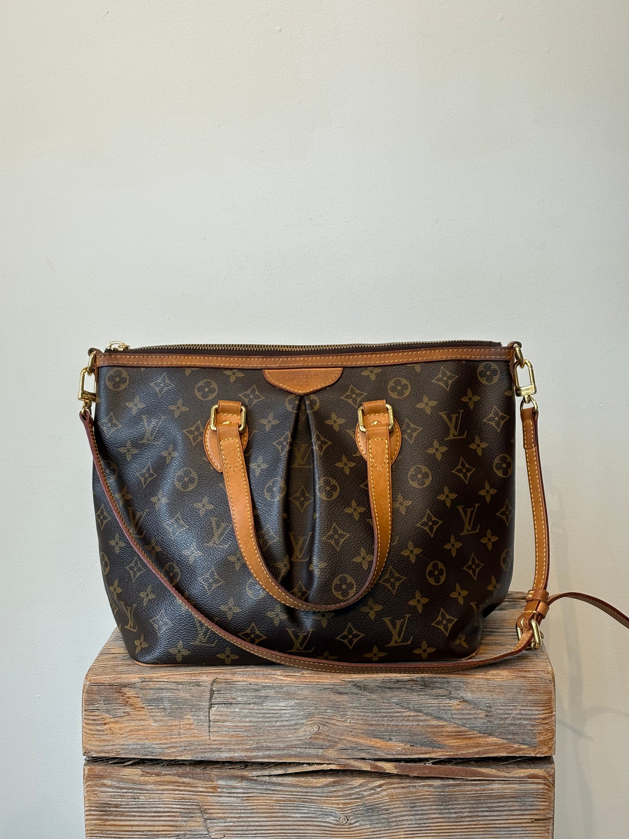 Louis Vuitton Monogram Palermo PM Shoulder Bag with Strap