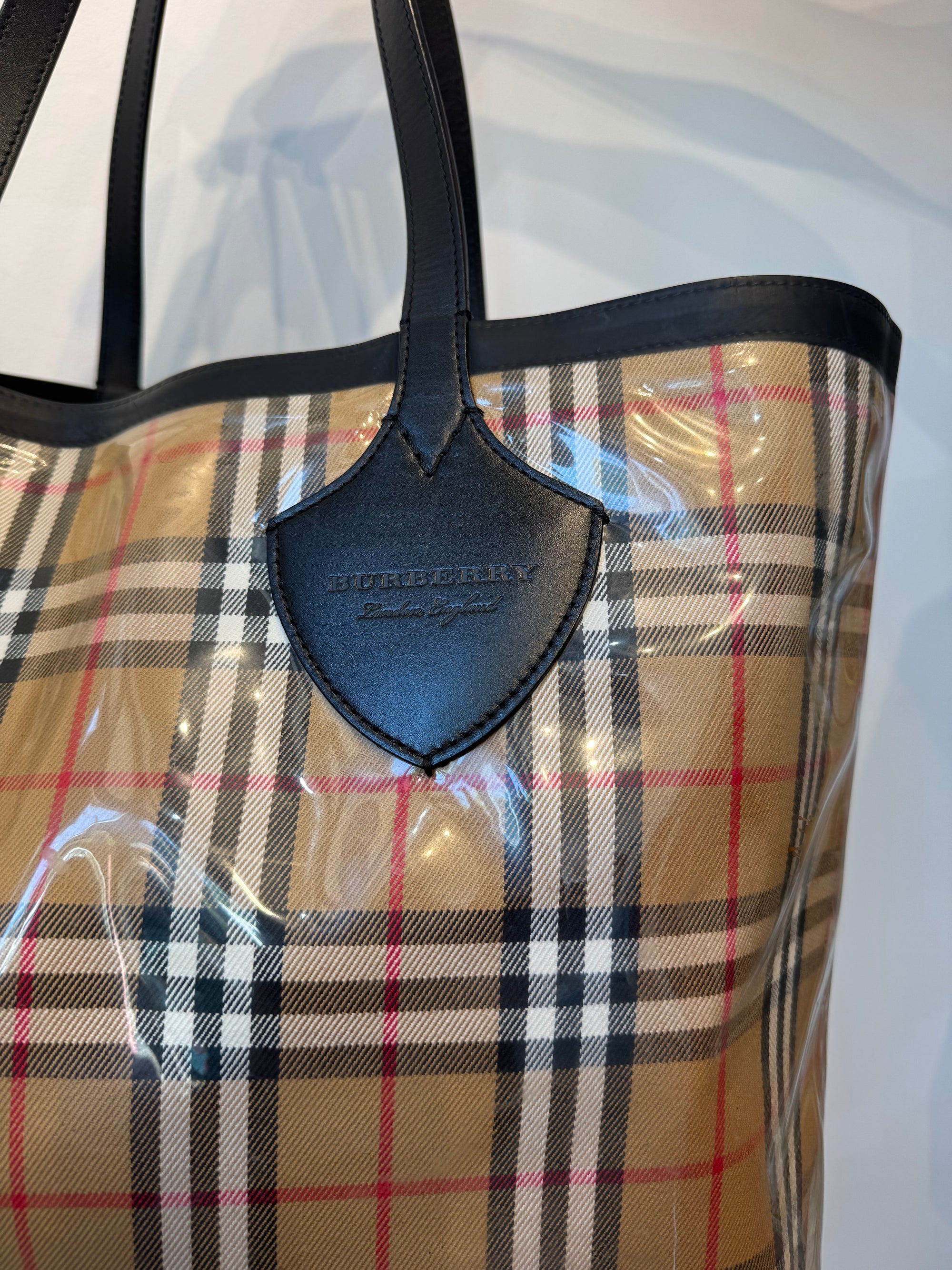 Burberry Medium "Giant Reversible Tote" Bag