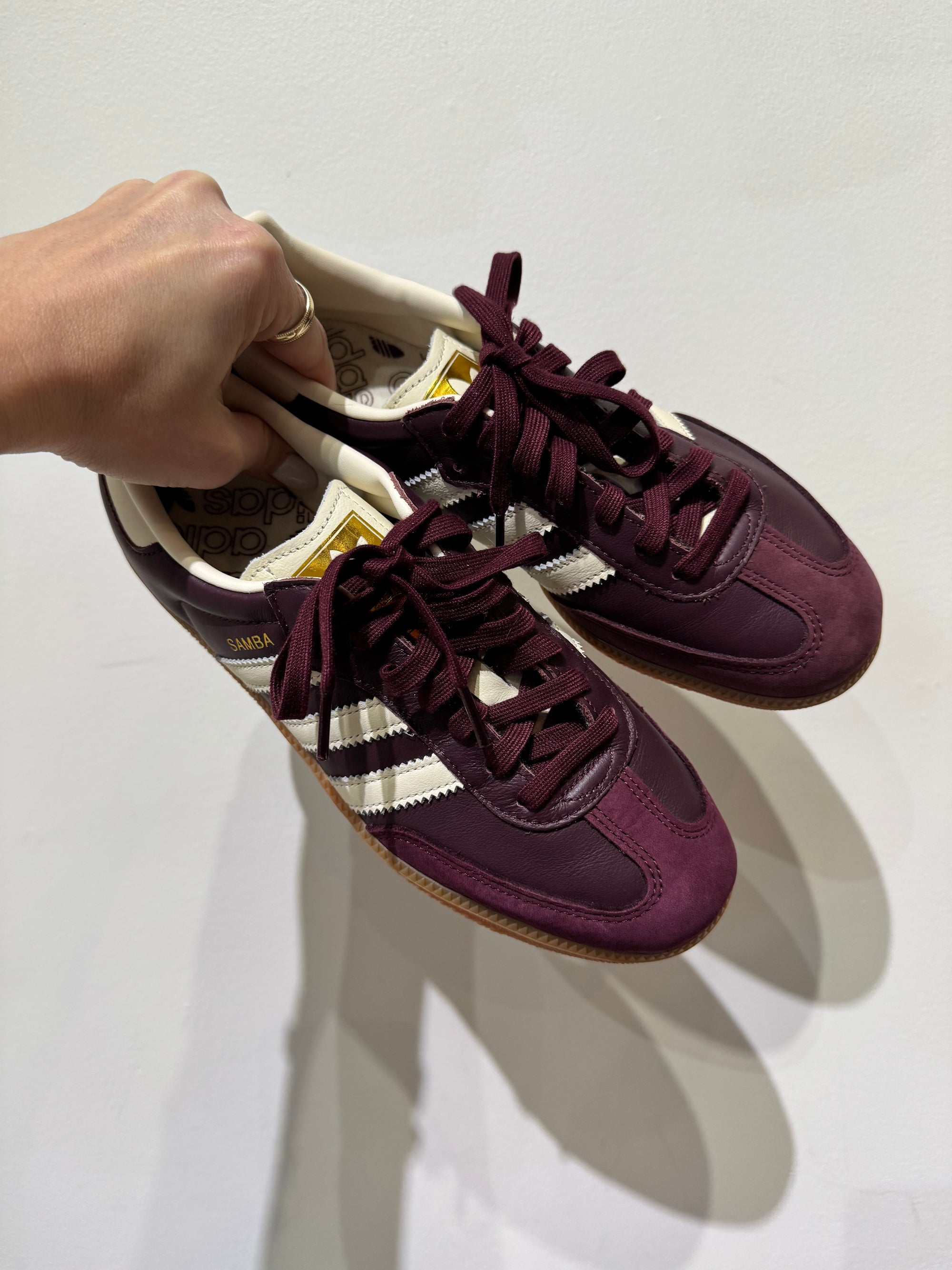 Adidas Burgundy Samba, 8