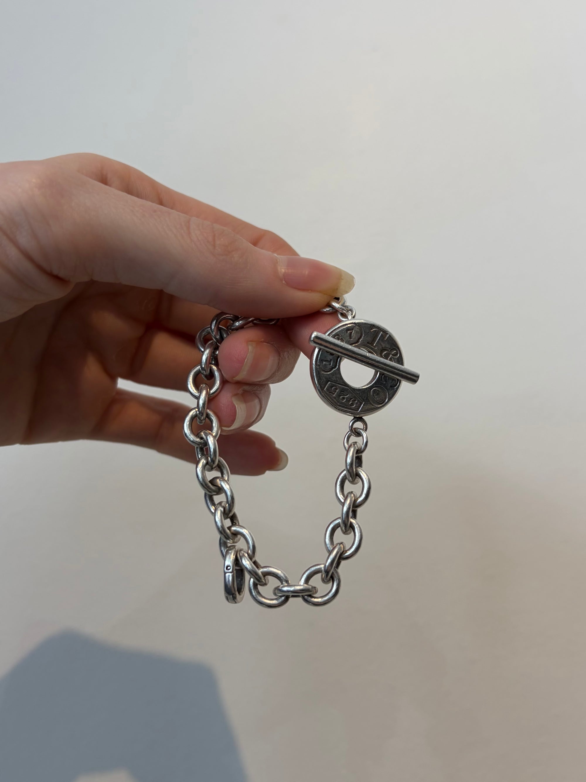 Tiffany & Co. 1837 Toggle Bracelet, Silver