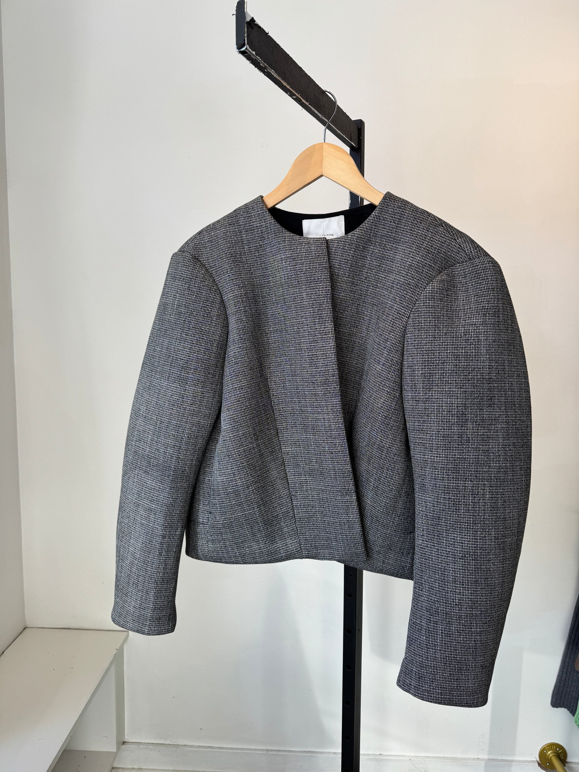 H&M edition,  skirt + blazer Set Grey, 16