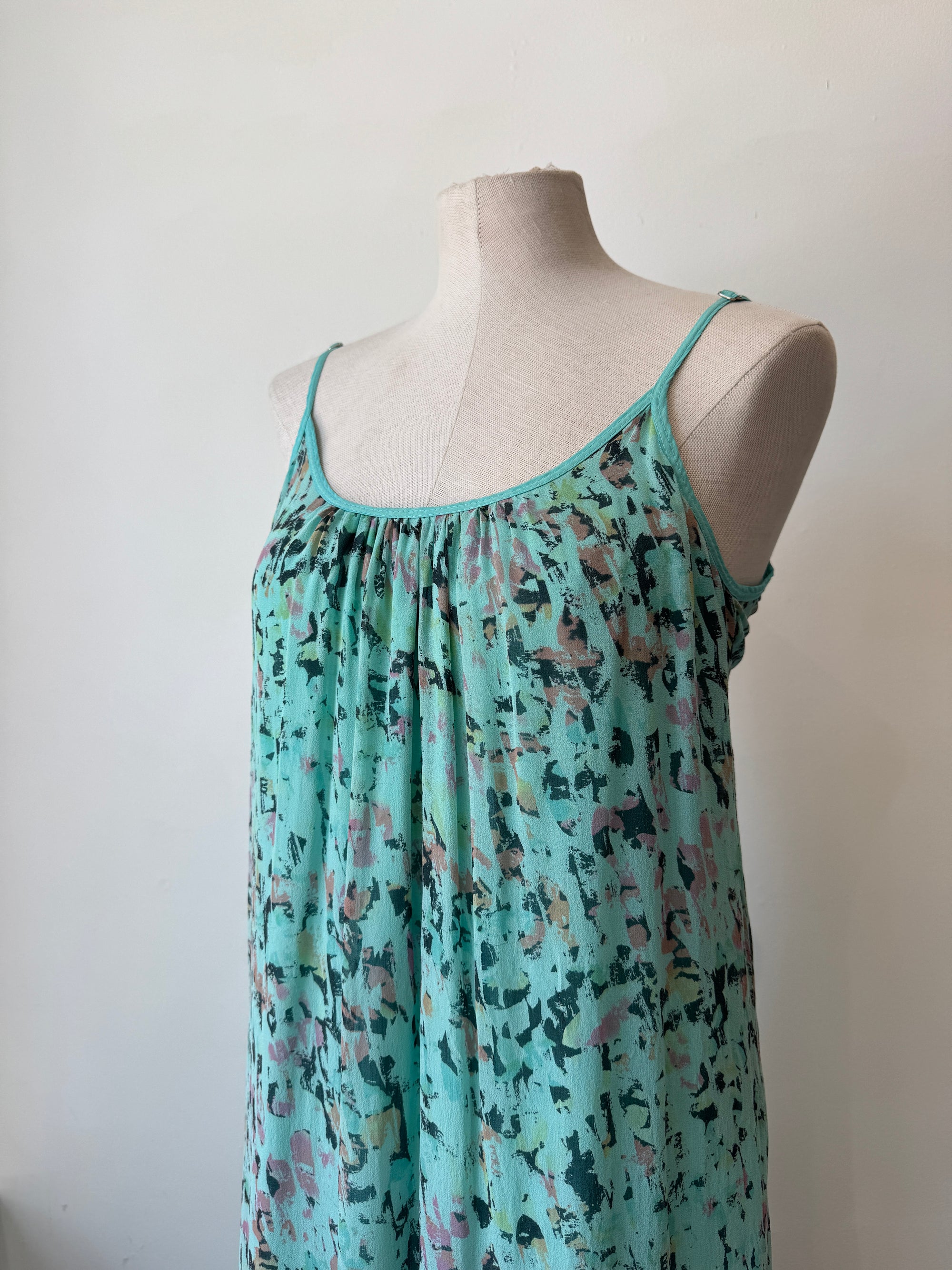 gypsy o5 maxi dresses Gypsy 05 Silk Triangle Maxi Dress in Charcoal