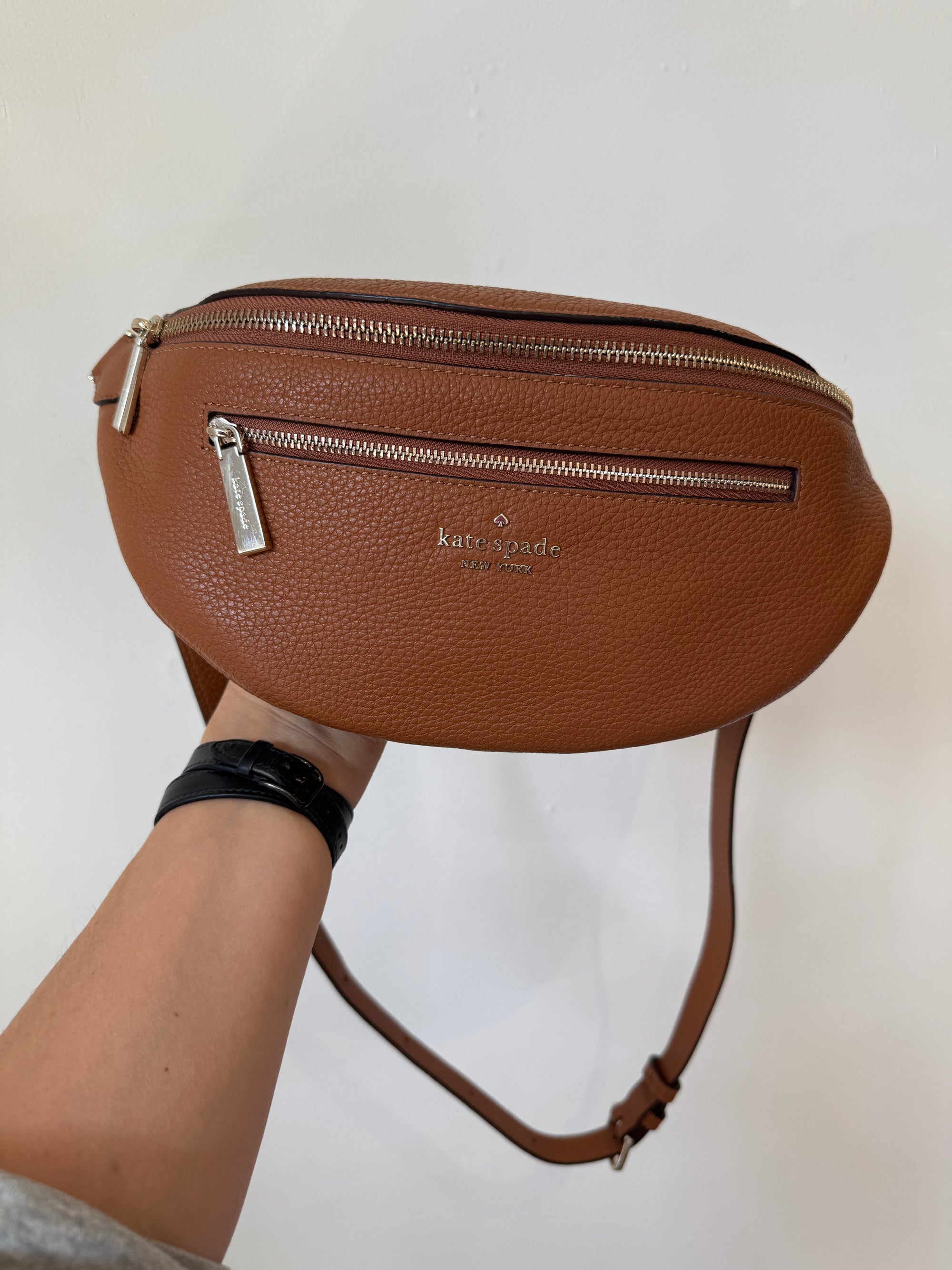 Kate Spade brown Leila belt bag
