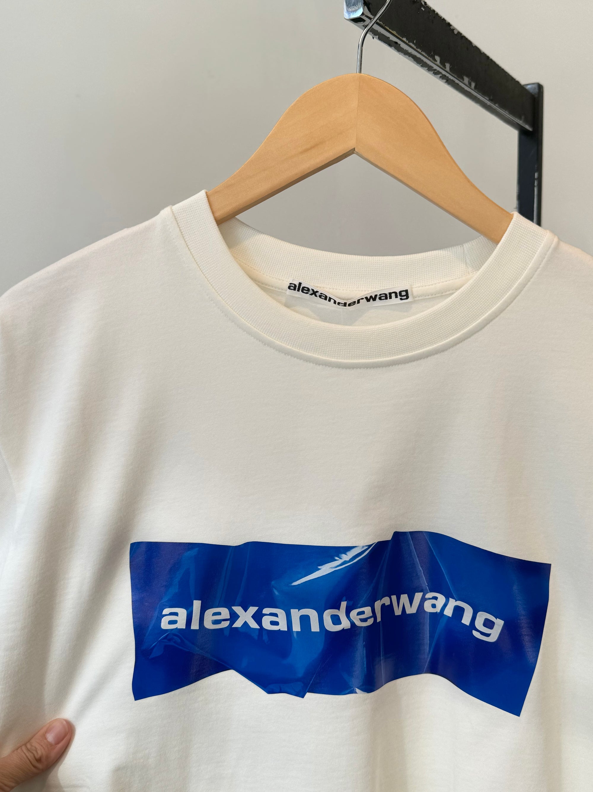 Alexander Wang, Logo Tee Shirt, Size Small