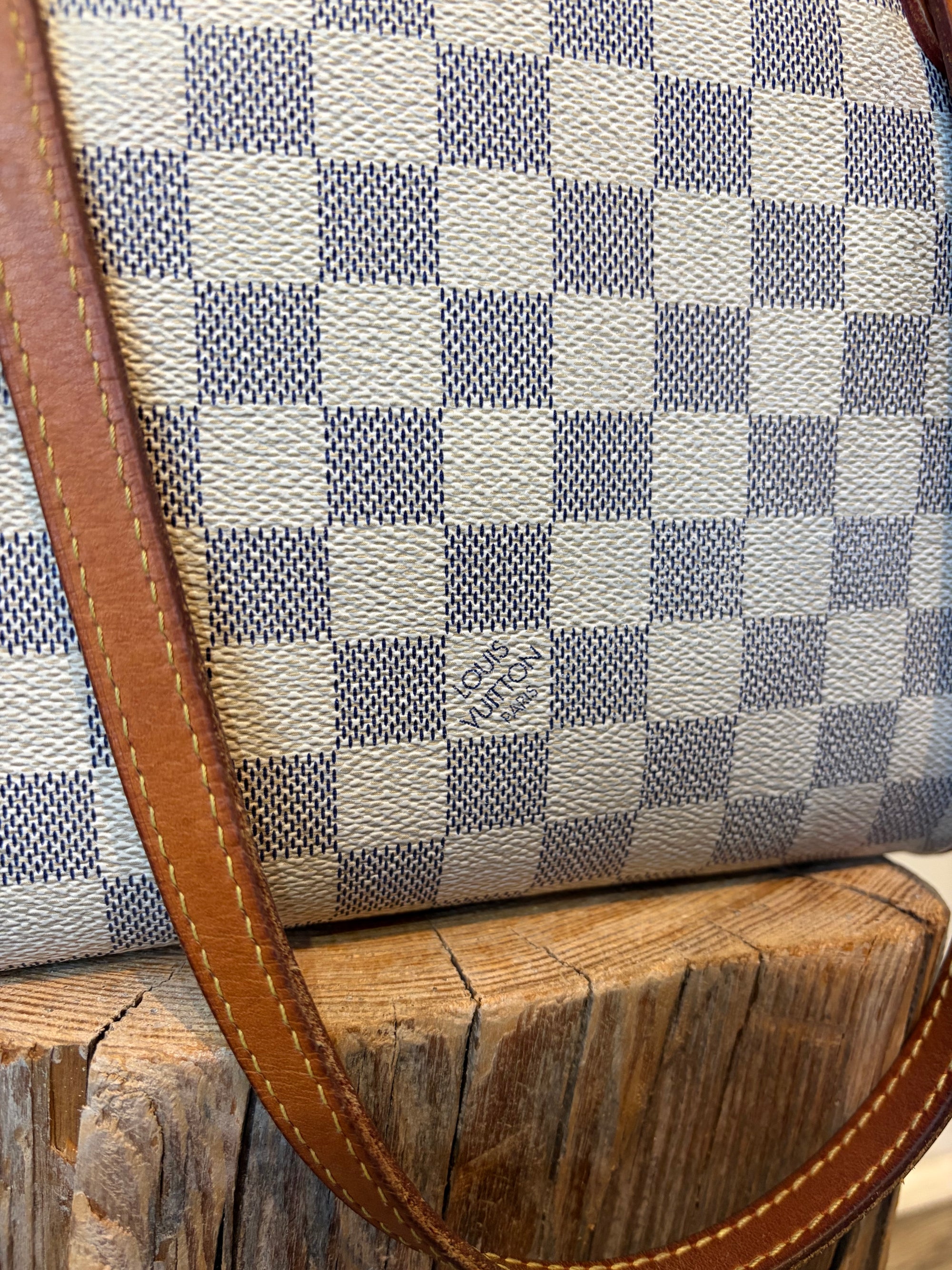 Louis Vuitton Damier Azur Totally PM Handbag