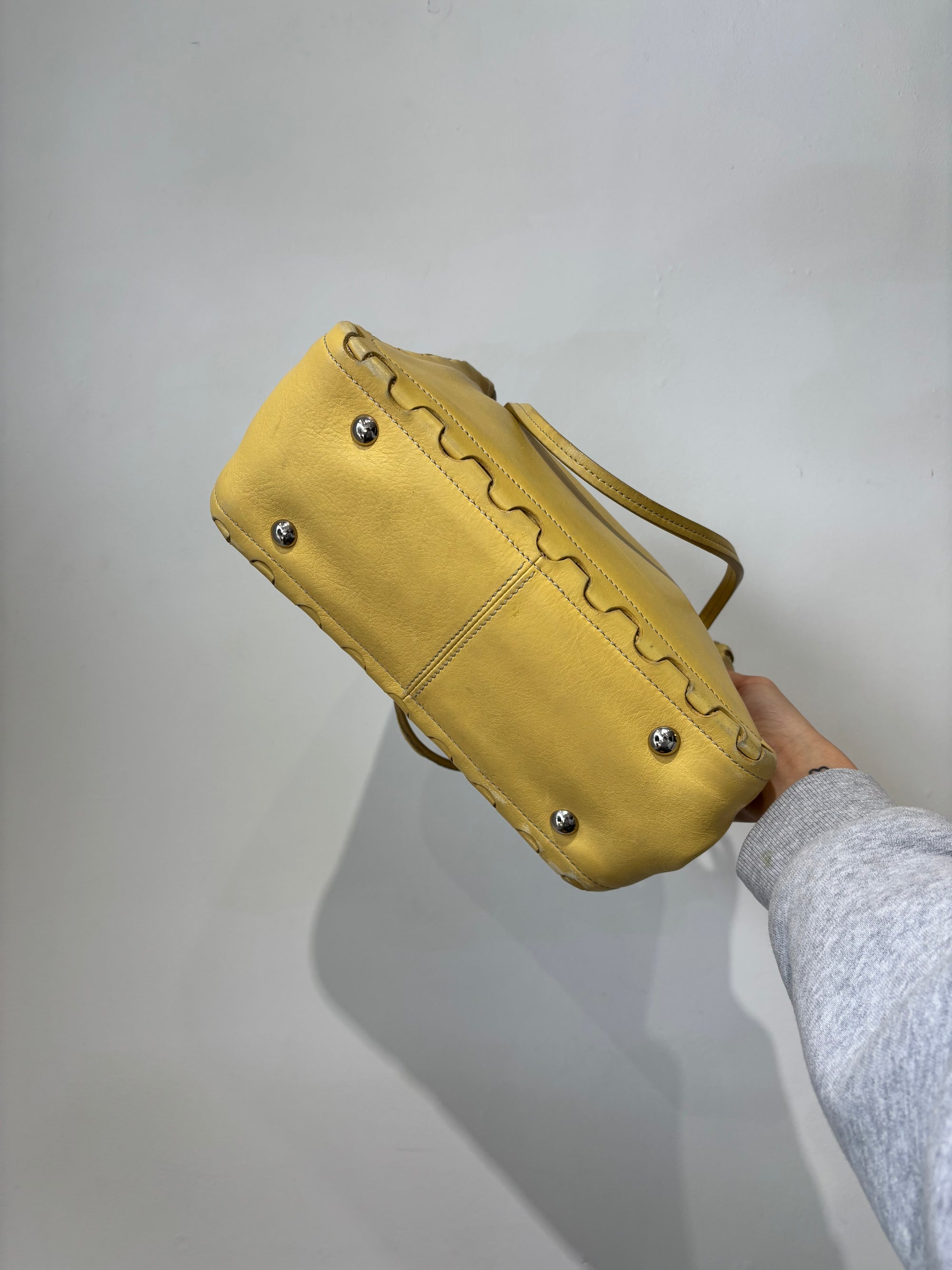 Miu Miu Shoulder Bag Butter Yellow