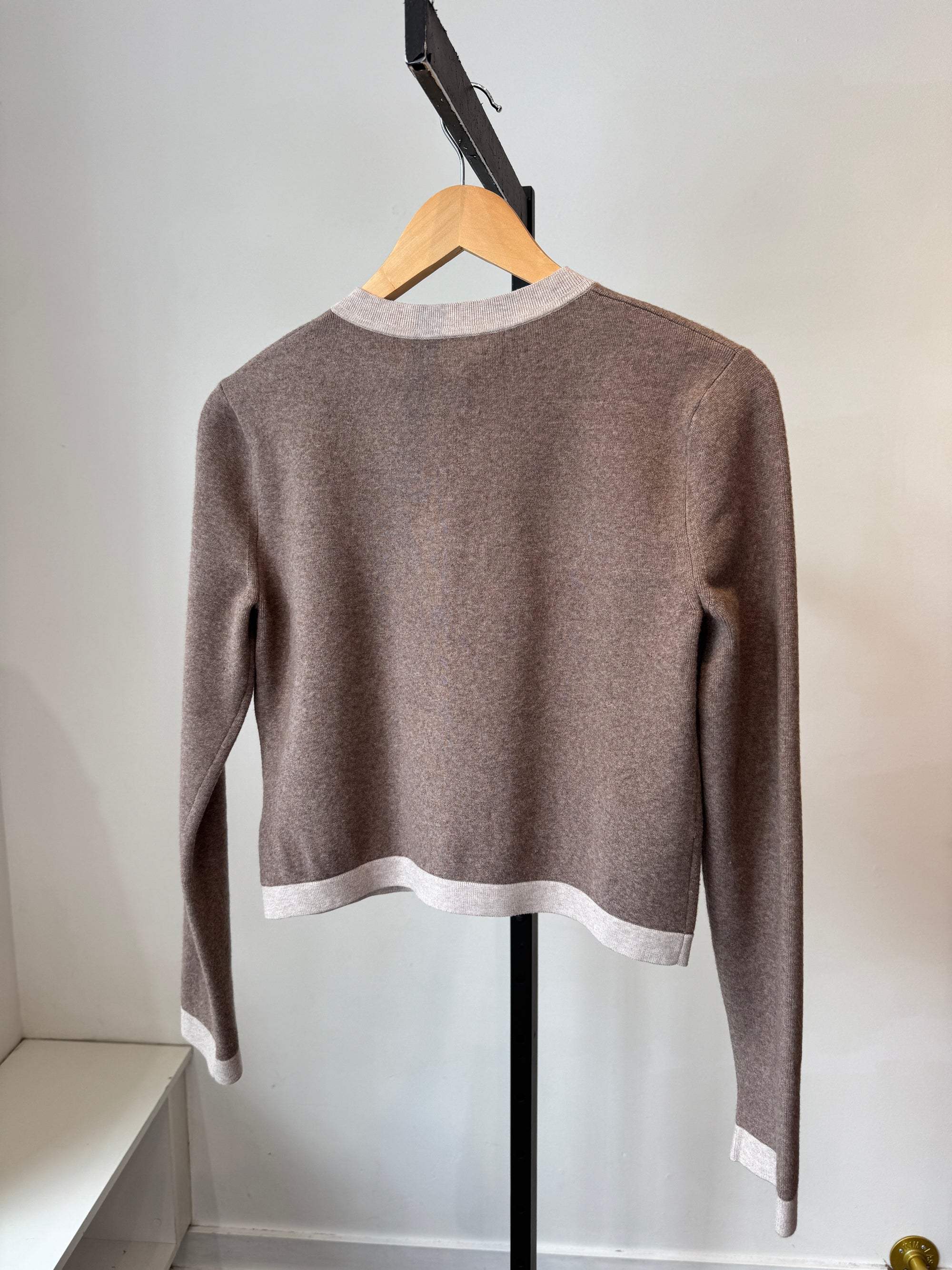 Babaton Approach two toned cardigan, XS