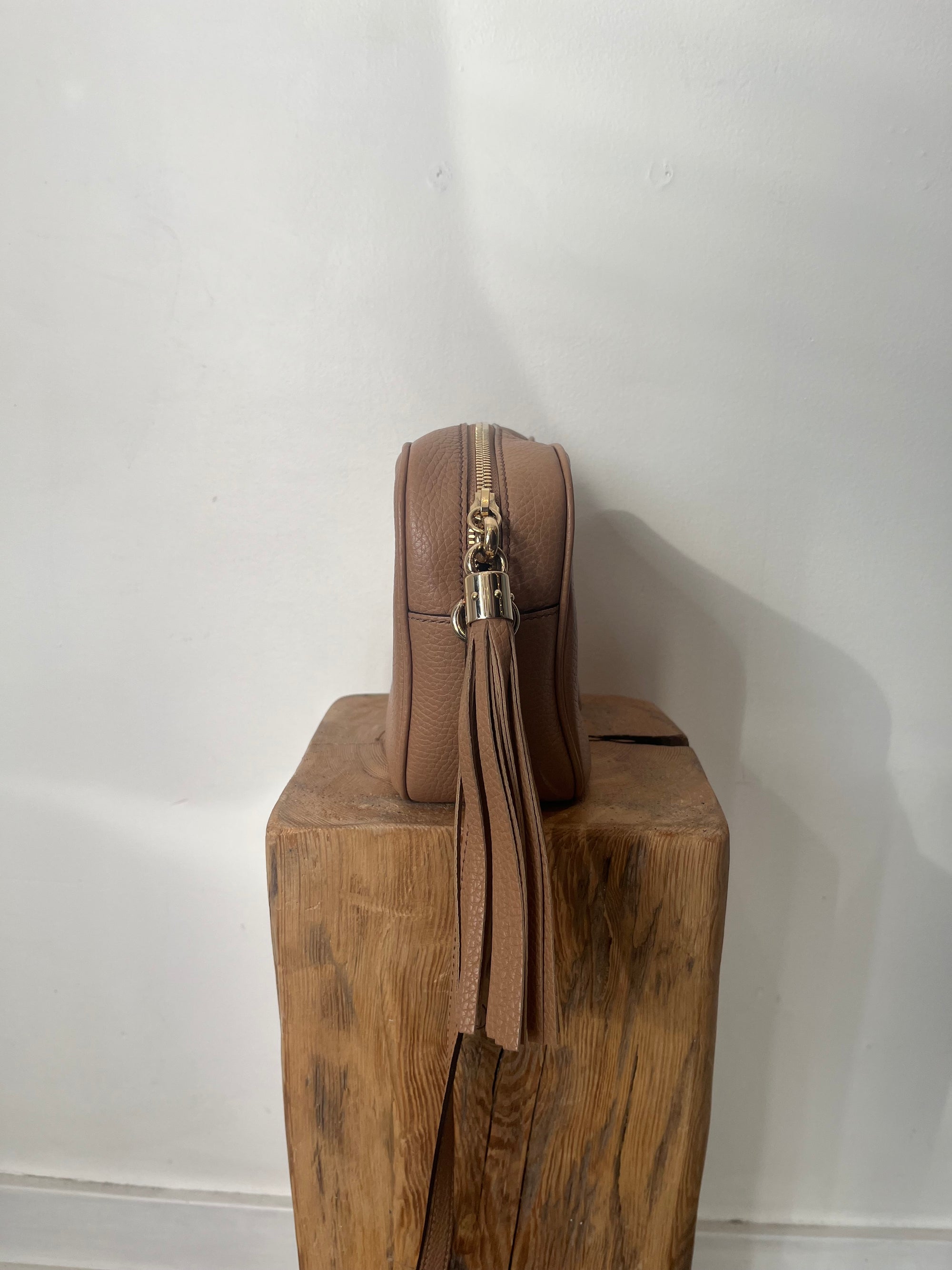 Gucci Soho Disco Bag, Beige