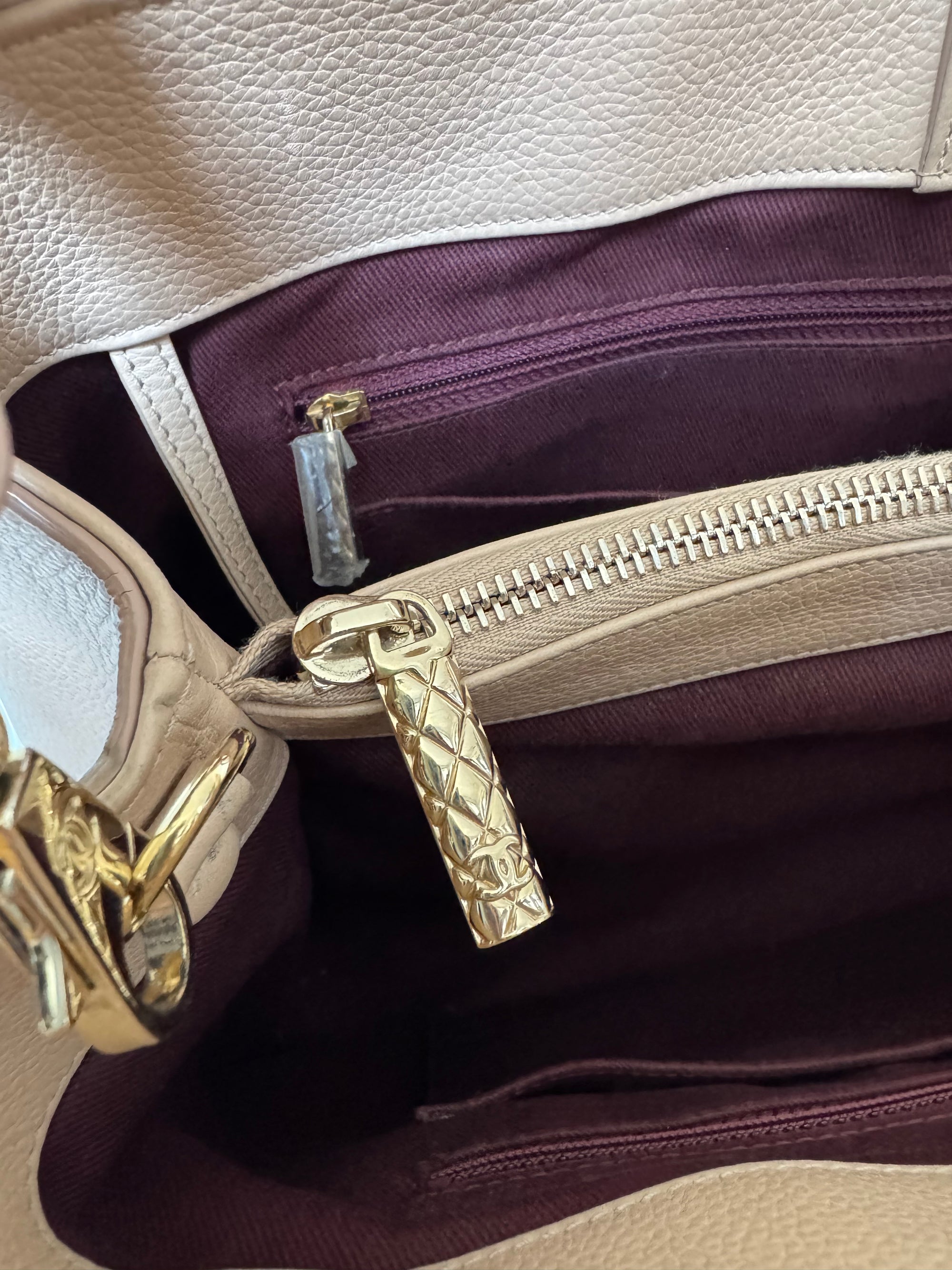 Chanel Neo Executive Tote Bag, Beige