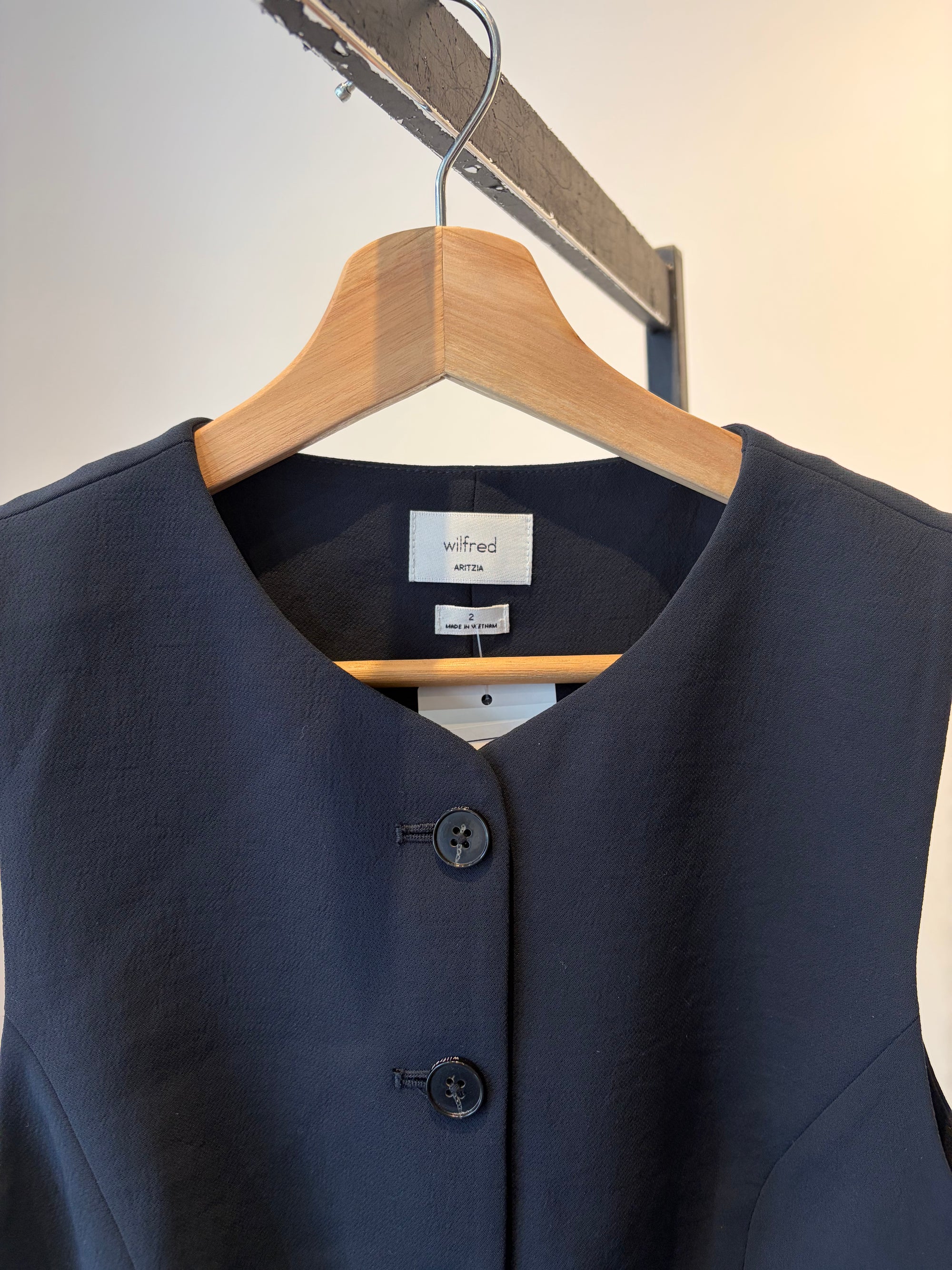 Wilfred Isabella Vest, Navy, 2