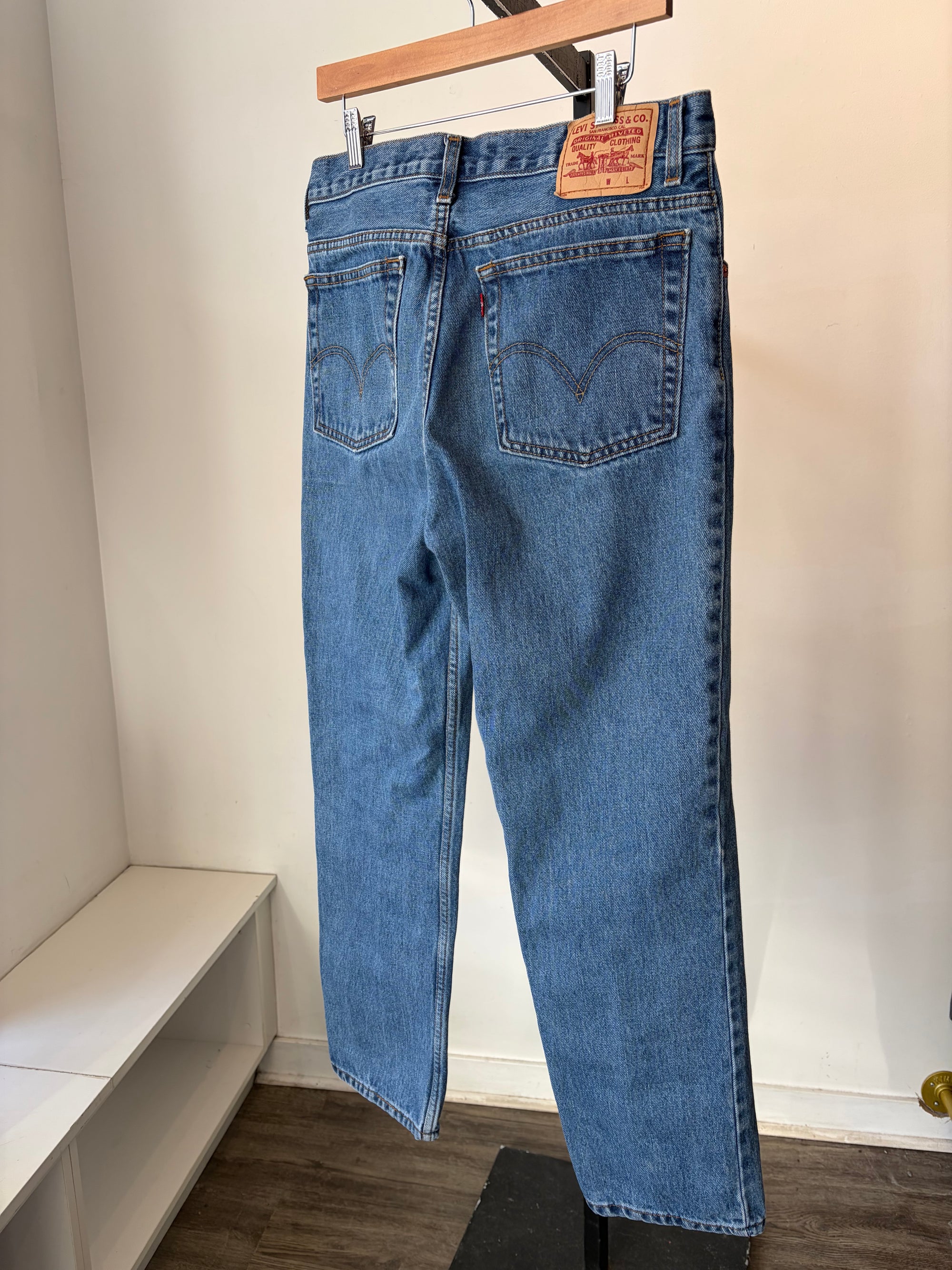 Levi’s 505 Y2K 2008 Straight Leg Denim, Blue, Fit size 30-31 waist